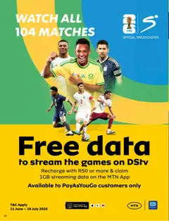 MTN specials catalogue – valid from 07/07/2026 | Page: 40 | Products: Data, Watch, Games