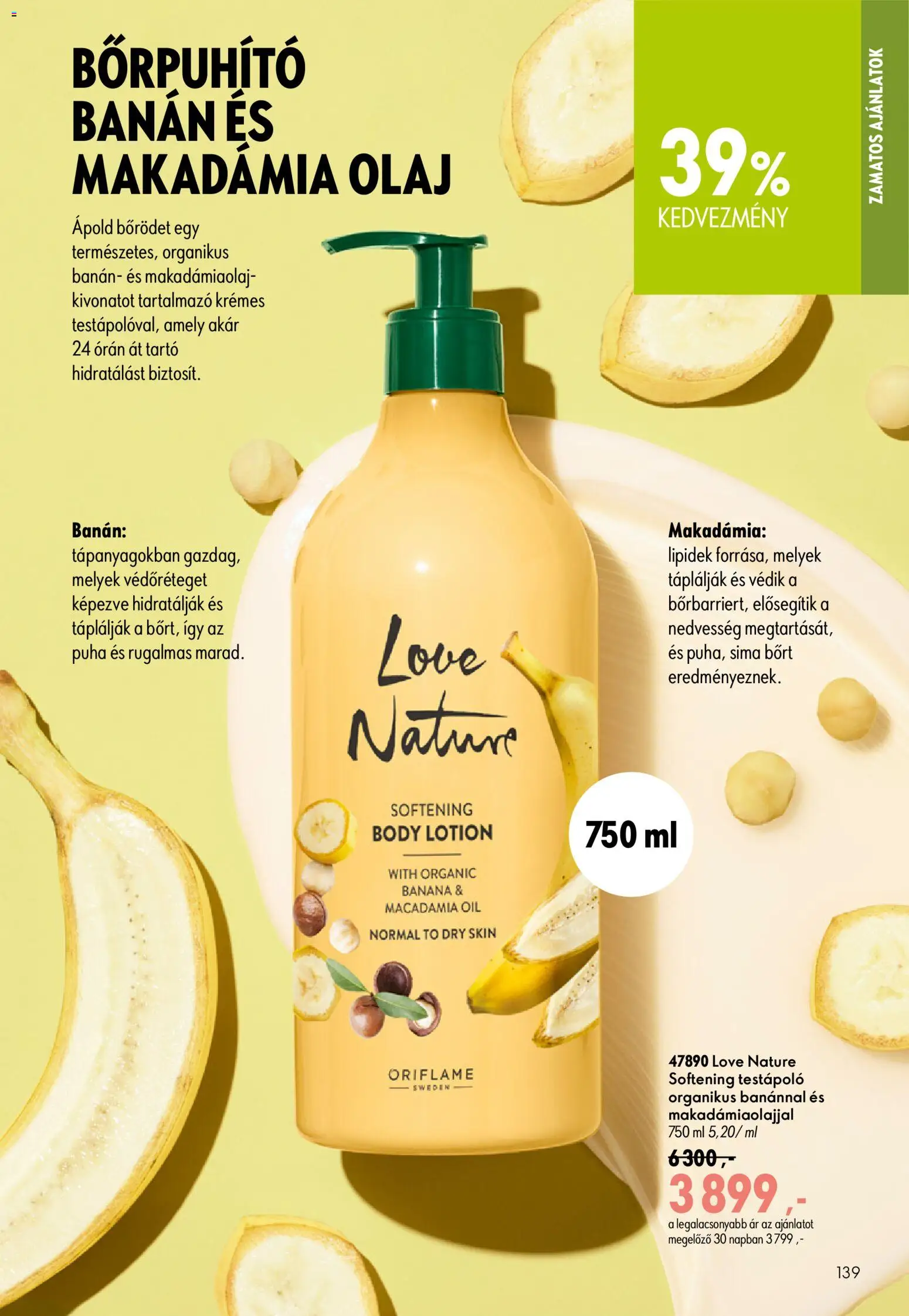 Oriflame akciós ujság - amely érvényes a következő dátumtól: 2026.07.29. | Oldal: 139