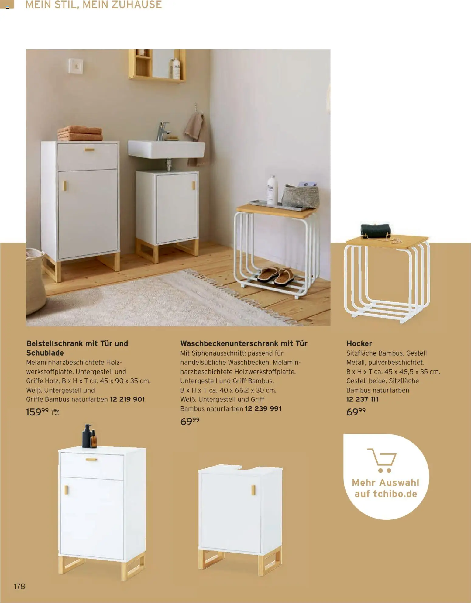 Angebote Tchibo – gültig ab 01.11.2026 | Seite: 178 | Produkte: Hocker, Tür