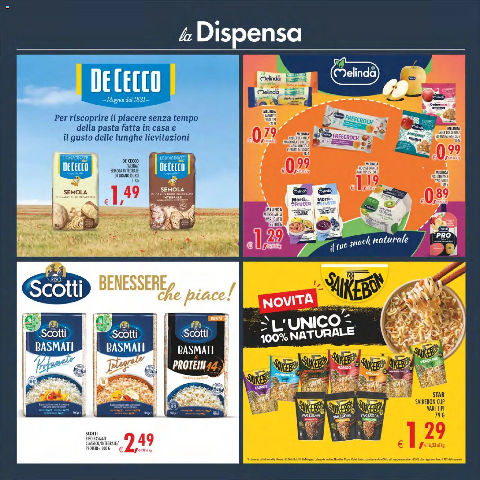 Volantino Decò del 11/08/2026 | Pagina: 25 | Prodotti: Pollo, Mele, Lenticchie, Mirtilli