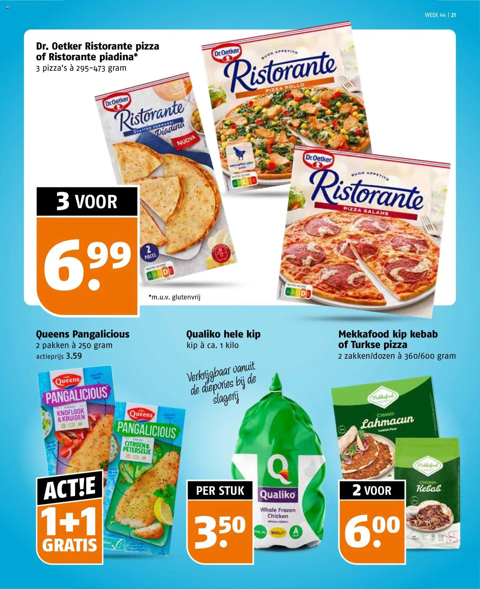 {H1} | Pagina: 21 | Producten: Kruiden, Peterselie, Hele kip, Kip