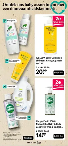 Etos folder - Baby en mama's - Voorbeeld van een folder van Etos, geldig van 10-08-2026 | Pagina: 14 | Producten: Wasmiddel, Gel, Shampoo, Ingrediënten