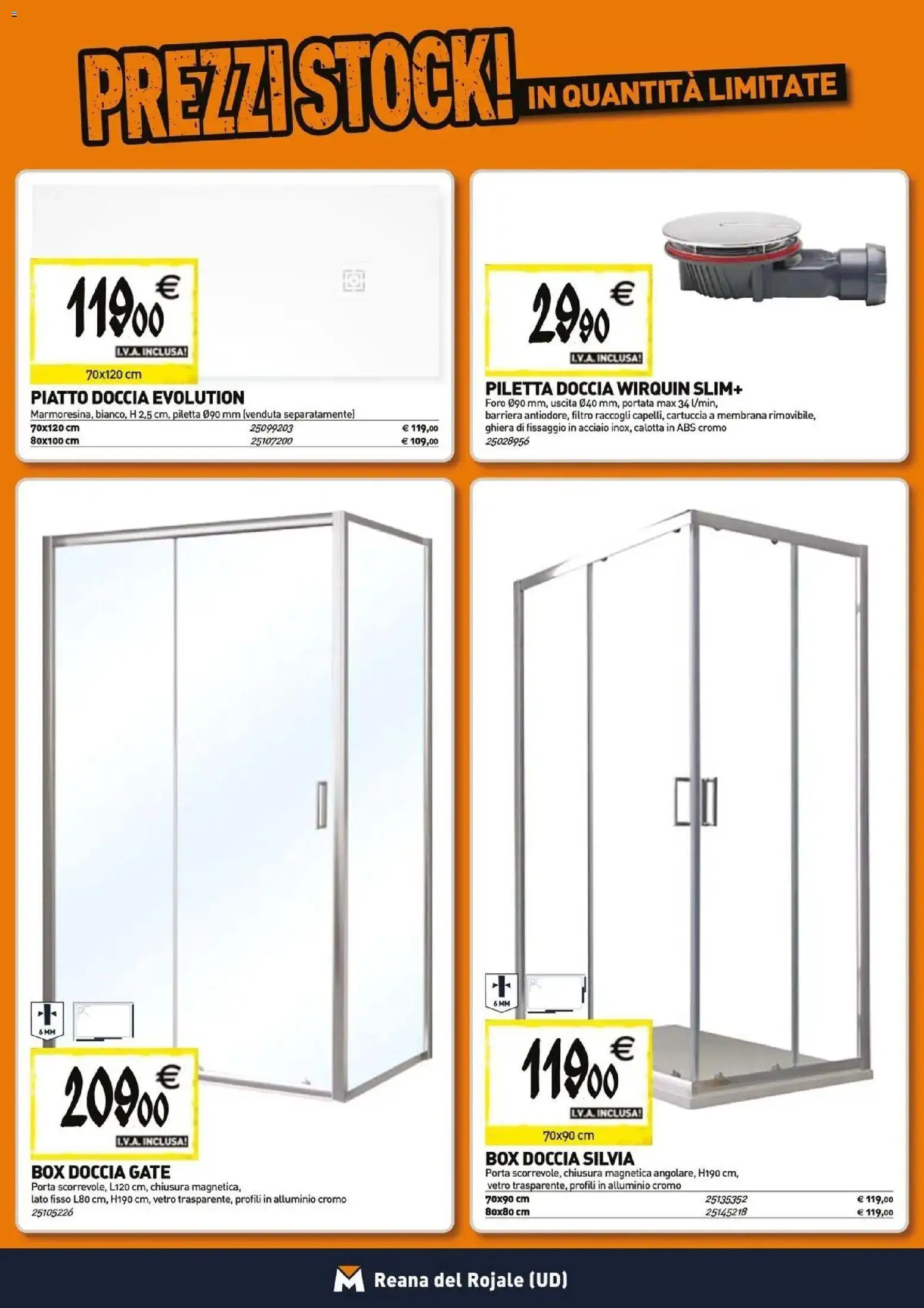 Nuovo Tecnomat catalogo dal 29/10/2026 > offerte anteprima 🛍️ | Pagina: 2 | Prodotti: Box doccia, Piatto, Alluminio, Doccia