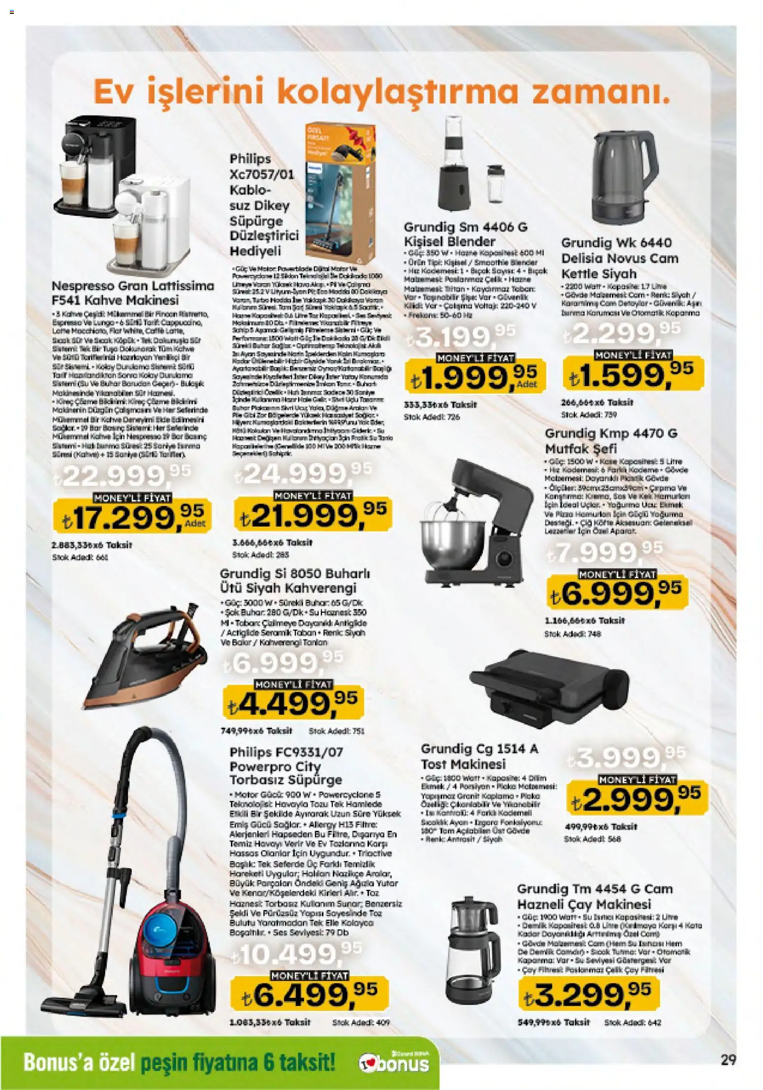 Migros Katalog - 5M Migroskop Dijital - 20 Ağustos 2026 tarihinden itibaren geçerlidir | Sayfa: 152 | Ürünler: Blender, Çay makinesi, Kahve, Ütü