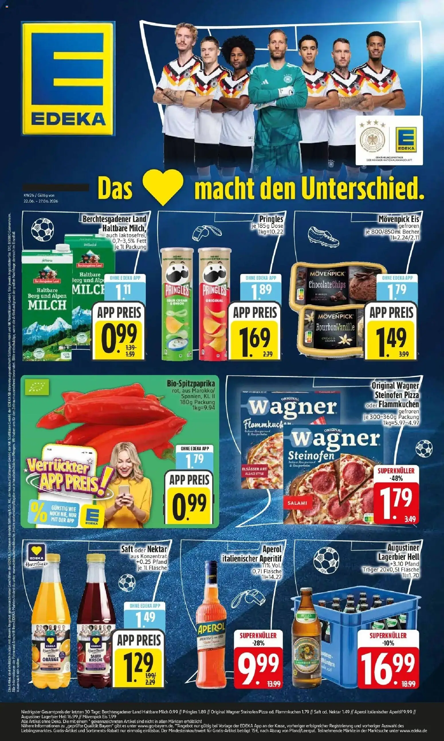 Edeka prospekt Waldkraiburg – gültig ab 21.06.2026 | Seite: 1