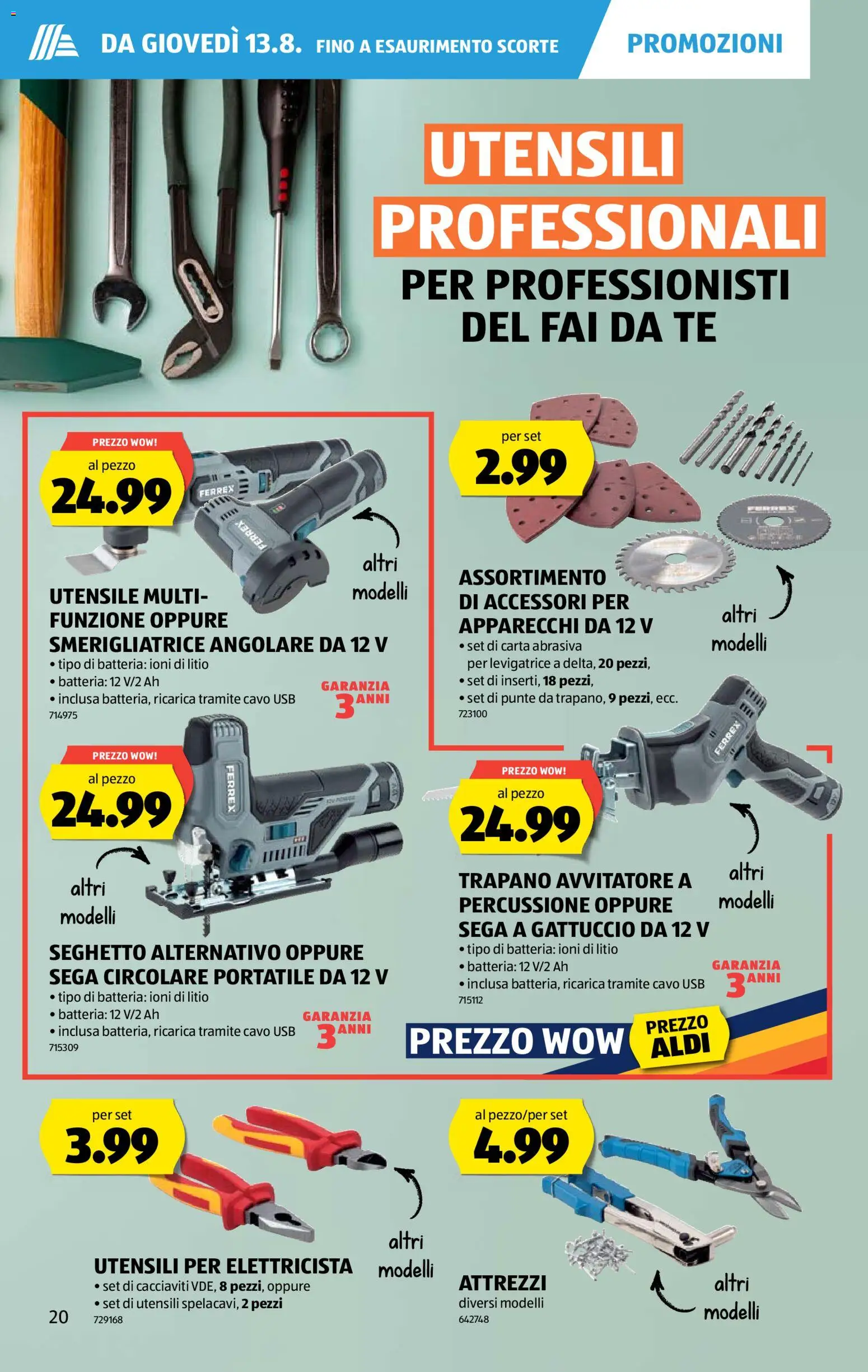 Aldi aktionen IT – gültig ab 13.08.2026 | Seite: 20 | Produkte: Usb