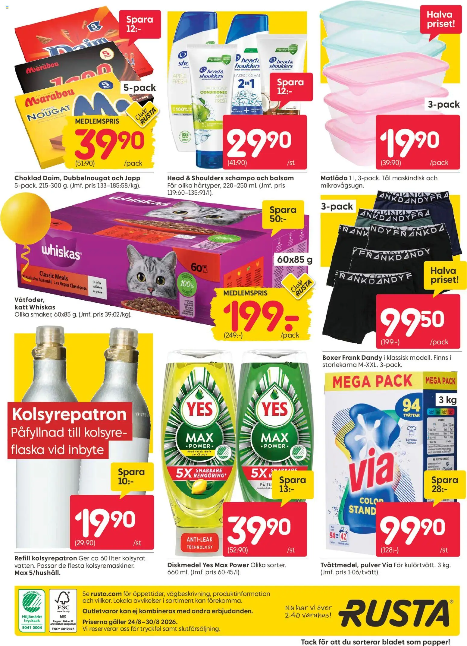 Rusta reklamblad aktuell från 24/08/2026 | Sida: 16
