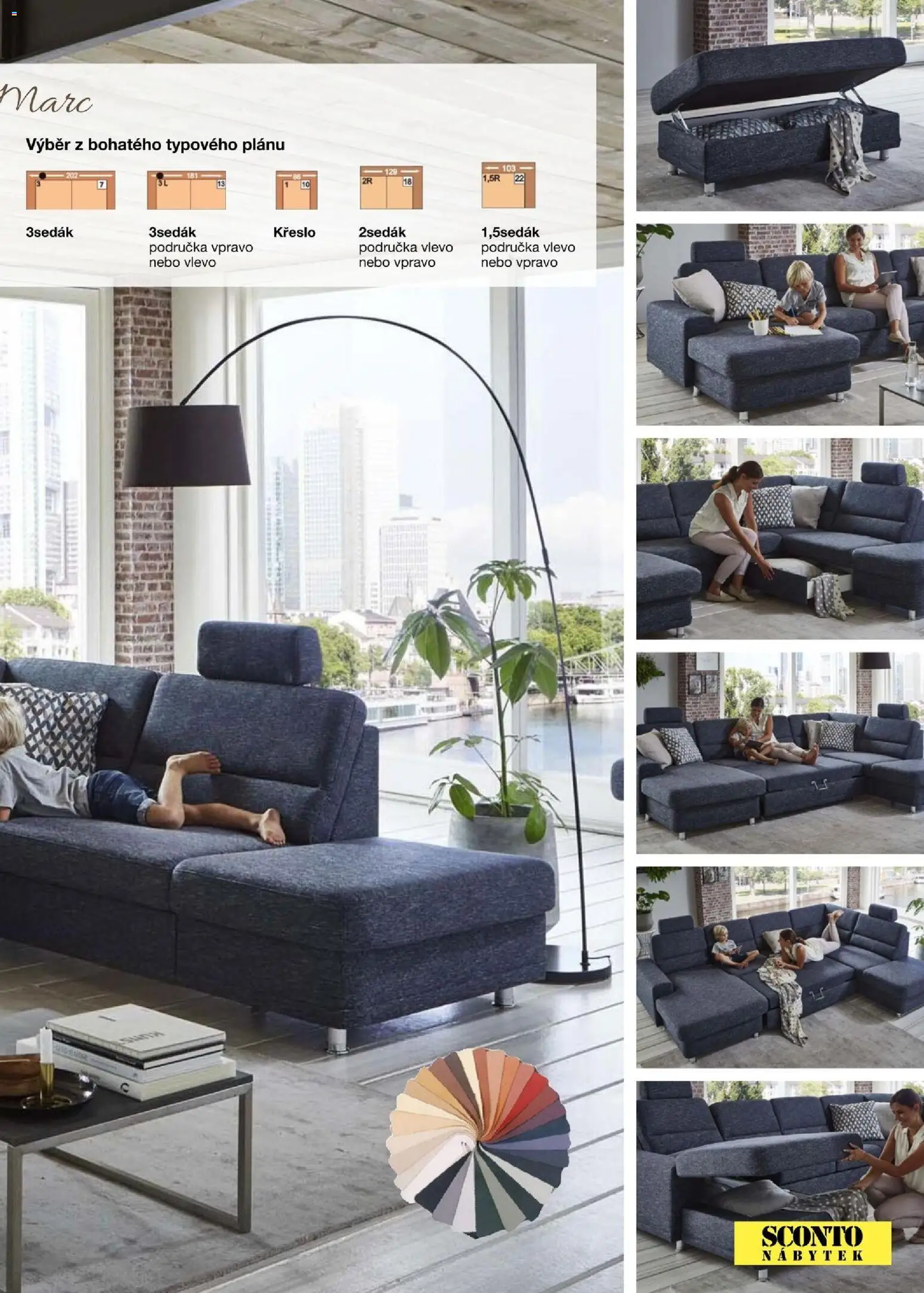 Sconto nábytek katalog - Sedací soupravy od 01.01.2026 | Strana: 45 | Produkty: Nábytek, Křeslo