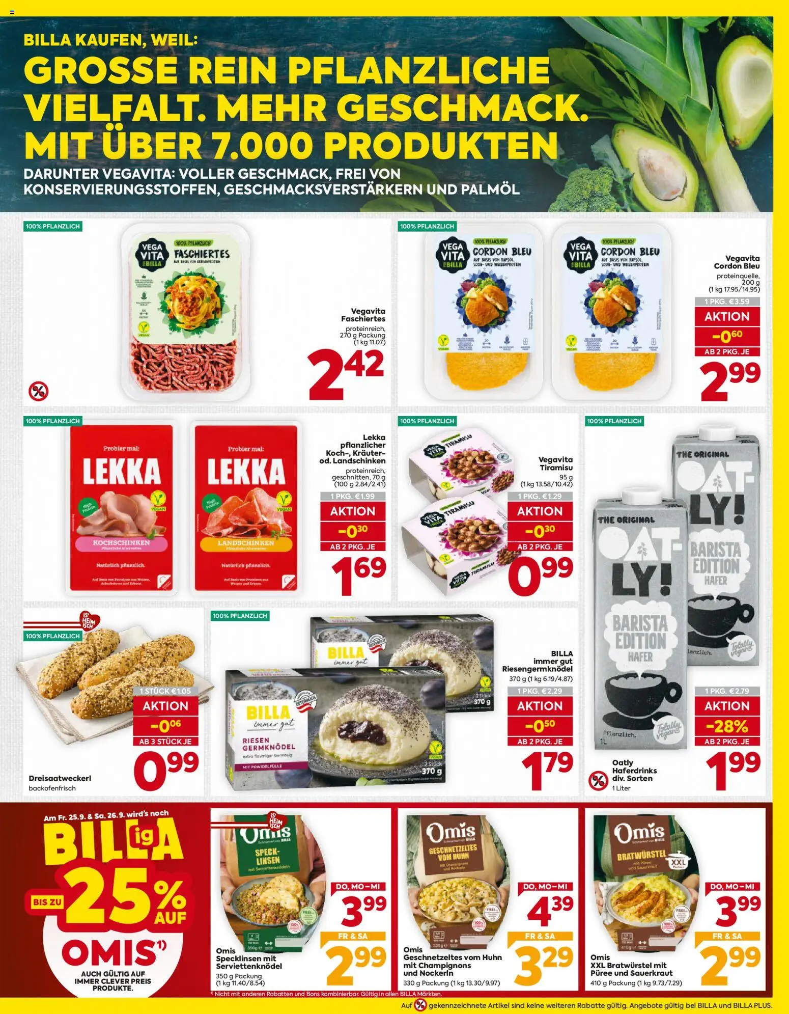 Billa AT akciós ujság - amely érvényes a következő dátumtól: 2026.09.24. | Oldal: 9 | Termékek: Cordon bleu, Tiramisu