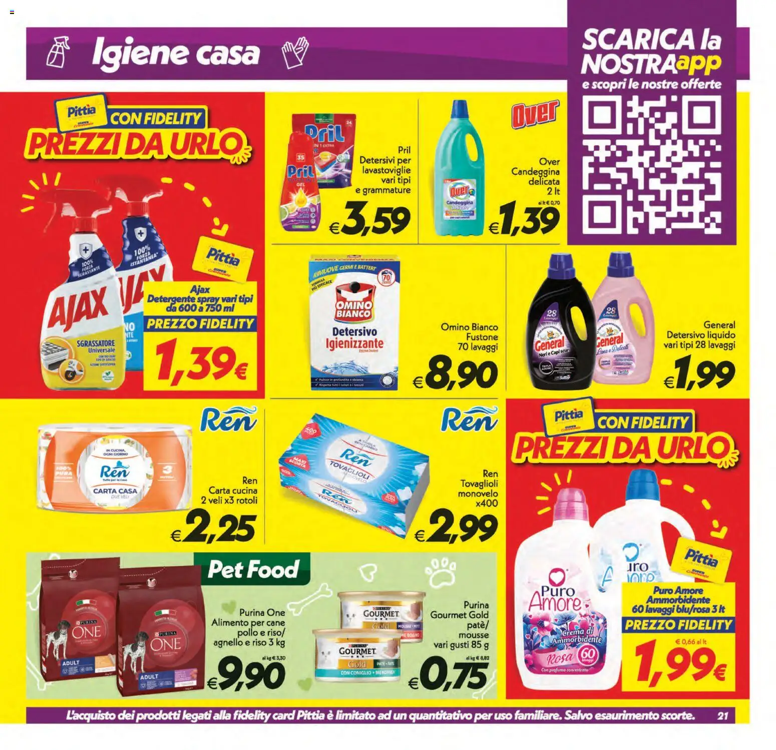 Volantino SuperConveniente del 31/07/2026 | Pagina: 21 | Prodotti: Paté, Riso, Detergente, Sgrassatore