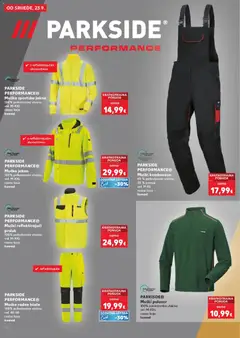 PARKSIDE PERFORMANCE®, Muške radne hlače, 100% poliesterska vlakna, vel. 48-56, razne boje - Pregled kataloga iz trgovine Kaufland, vrijedi od 23.09.2026 | Stranica: 10