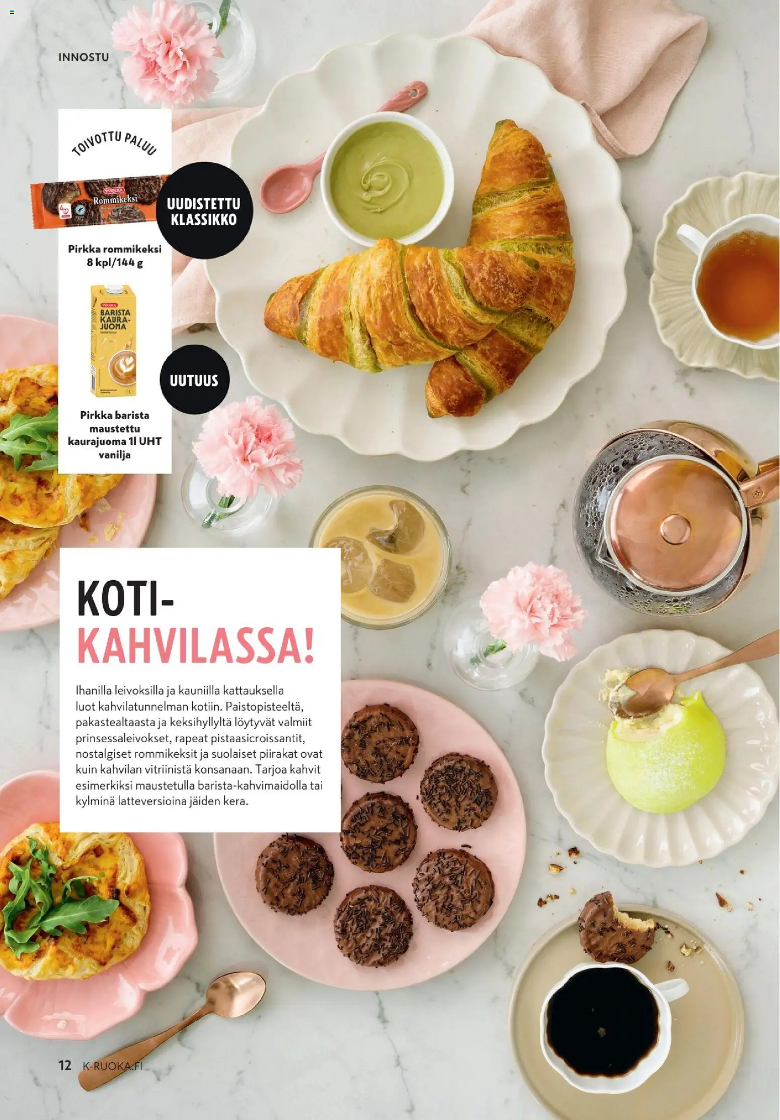 K-Market - K-Ruoka – voimassa 26/08/2026 alkaen | Sivu: 12 | Tuotteet: Kaura, Kaurajuoma