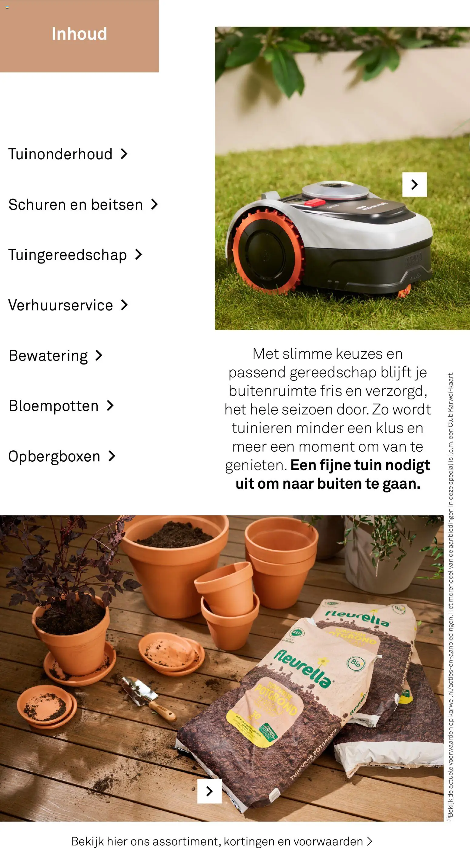 {H1} | Pagina: 3 | Producten: Potgrond, Bloempotten, Gereedschap