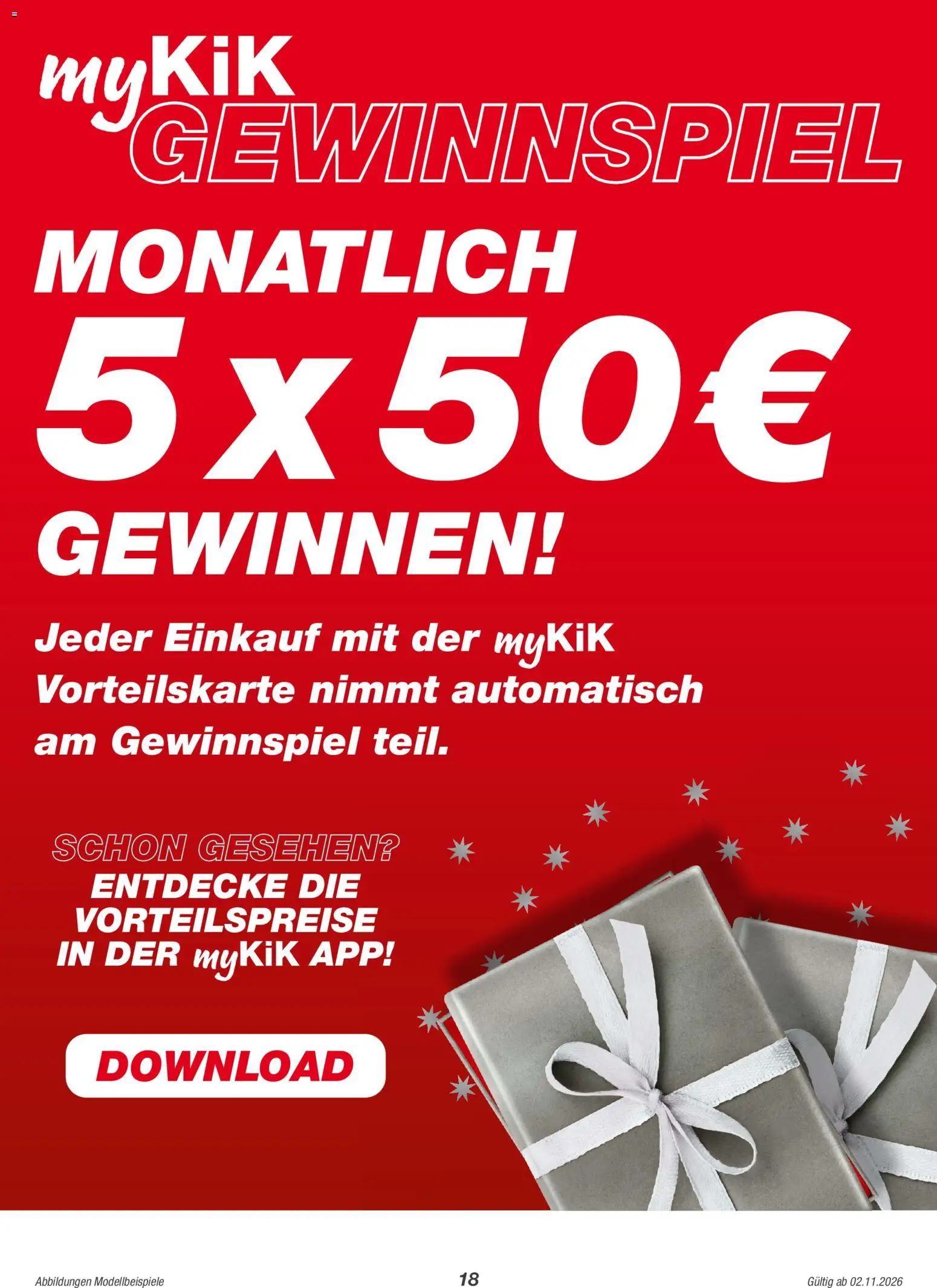 Kik Prospekt aktuell von 02.11.2026 - Aktuelle Angebote | Seite: 18