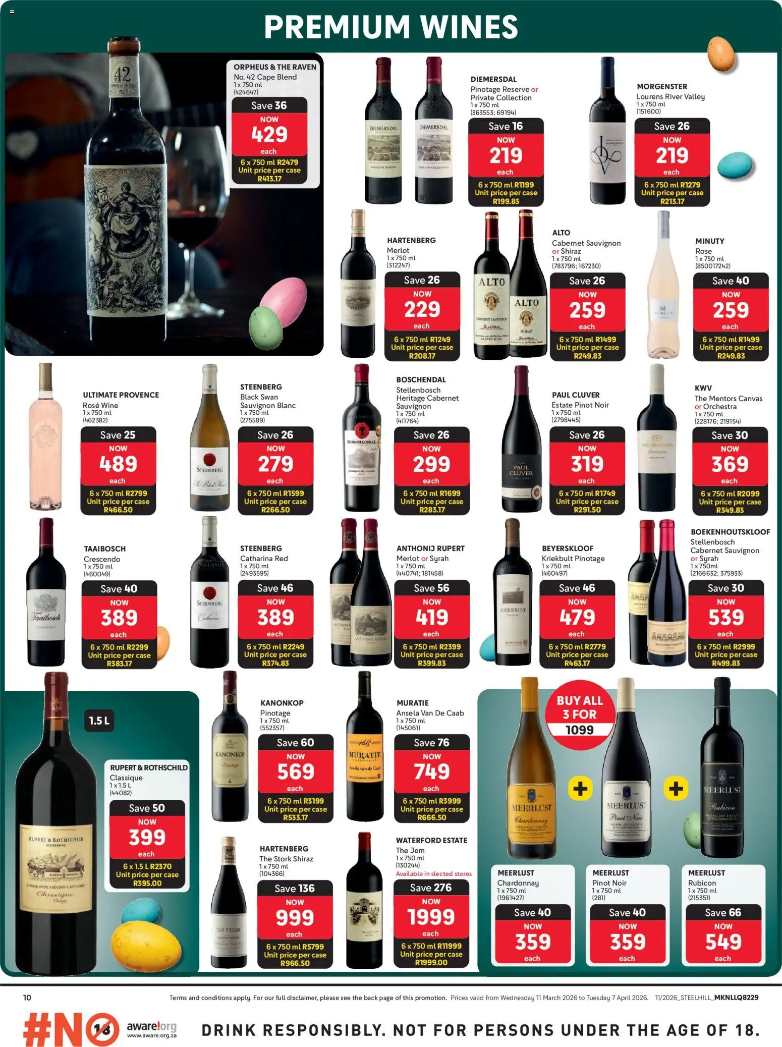 New Makro catalogue – valid from 11.03.2026 | Page: 10 | Products: Case, Wine, Canvas