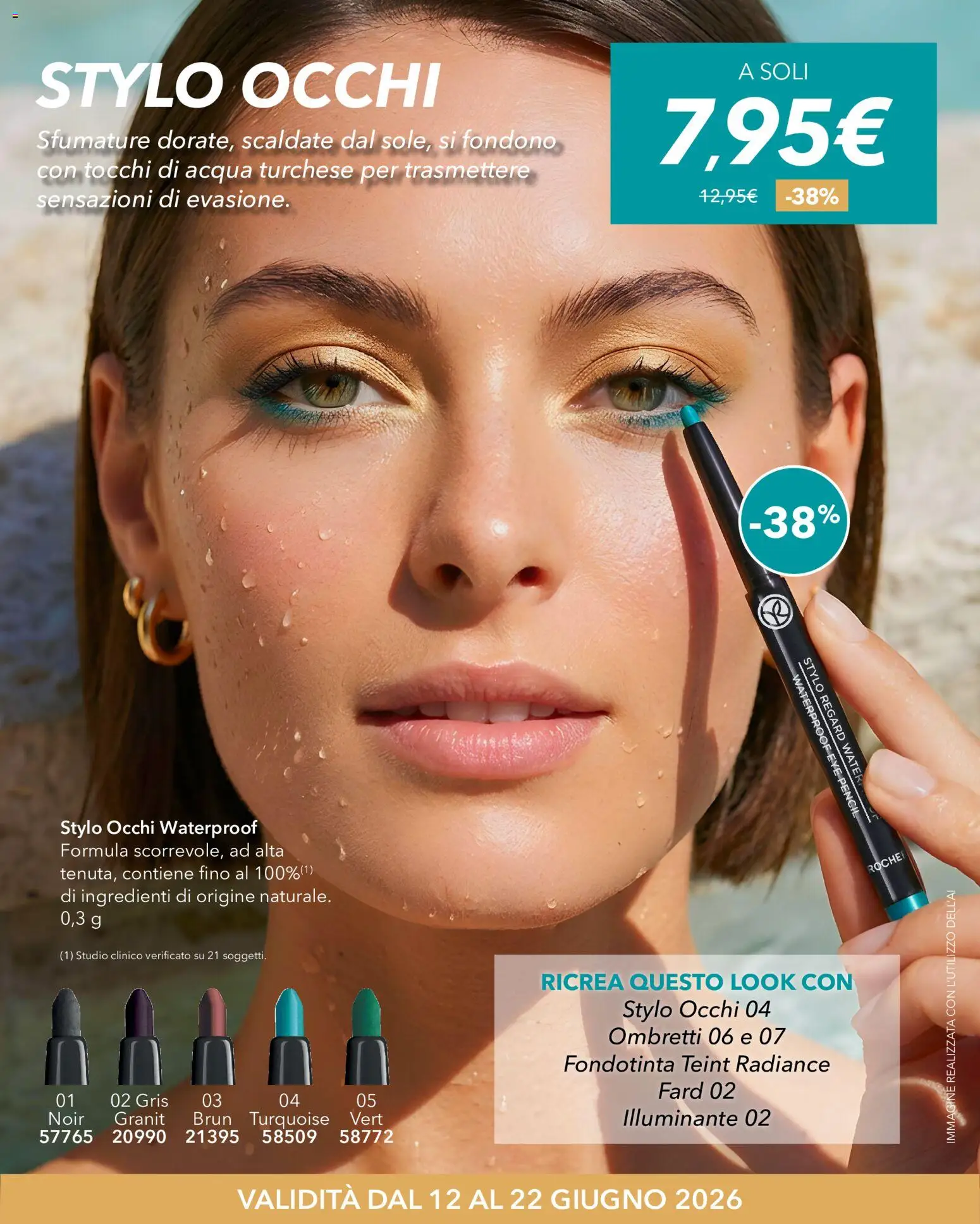 Volantino Yves Rocher del 12.06.2026 | Pagina: 2 | Prodotti: Illuminante, Fondotinta, Acqua