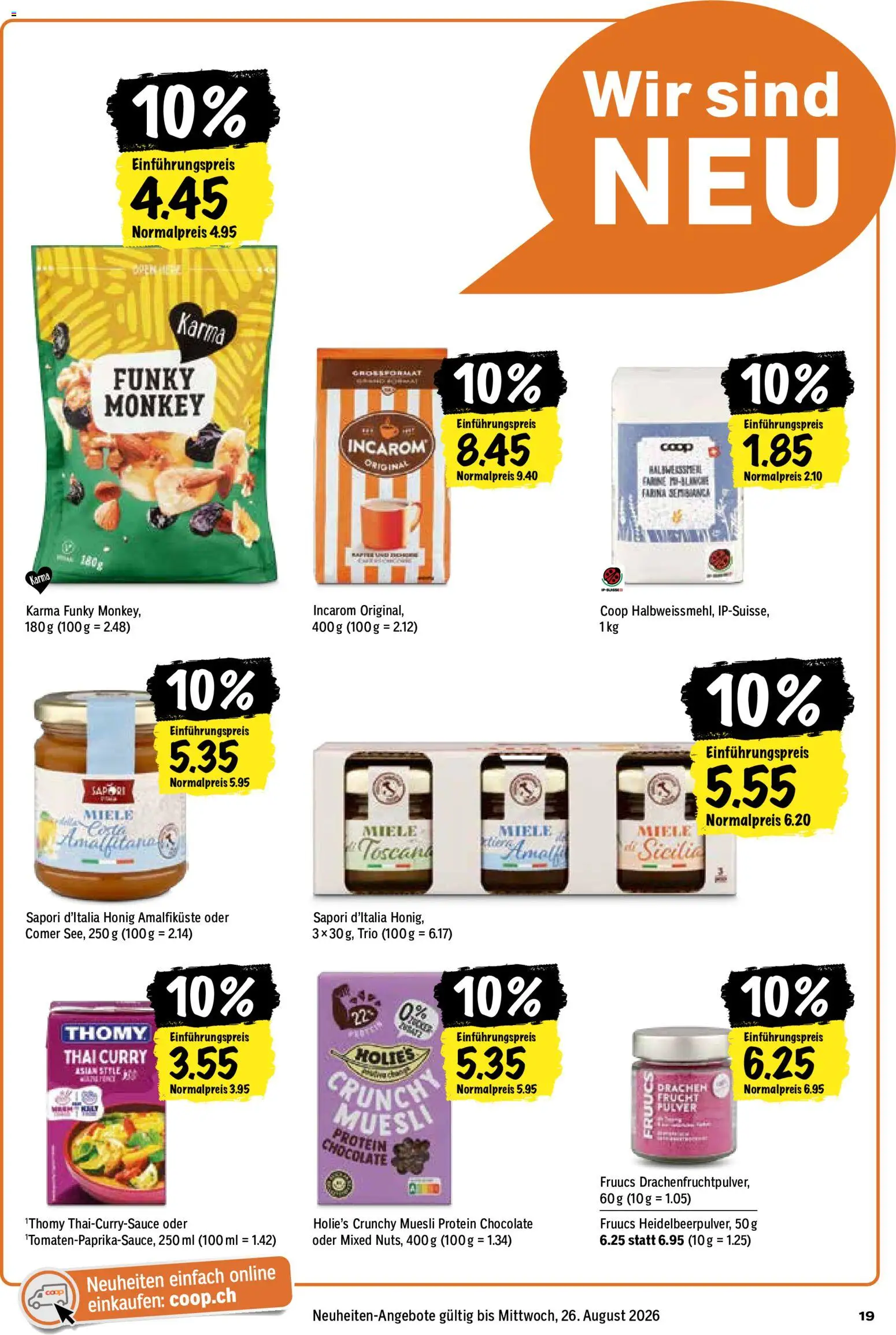 Coop aktionen – gültig ab 13.08.2026 | Seite: 19
