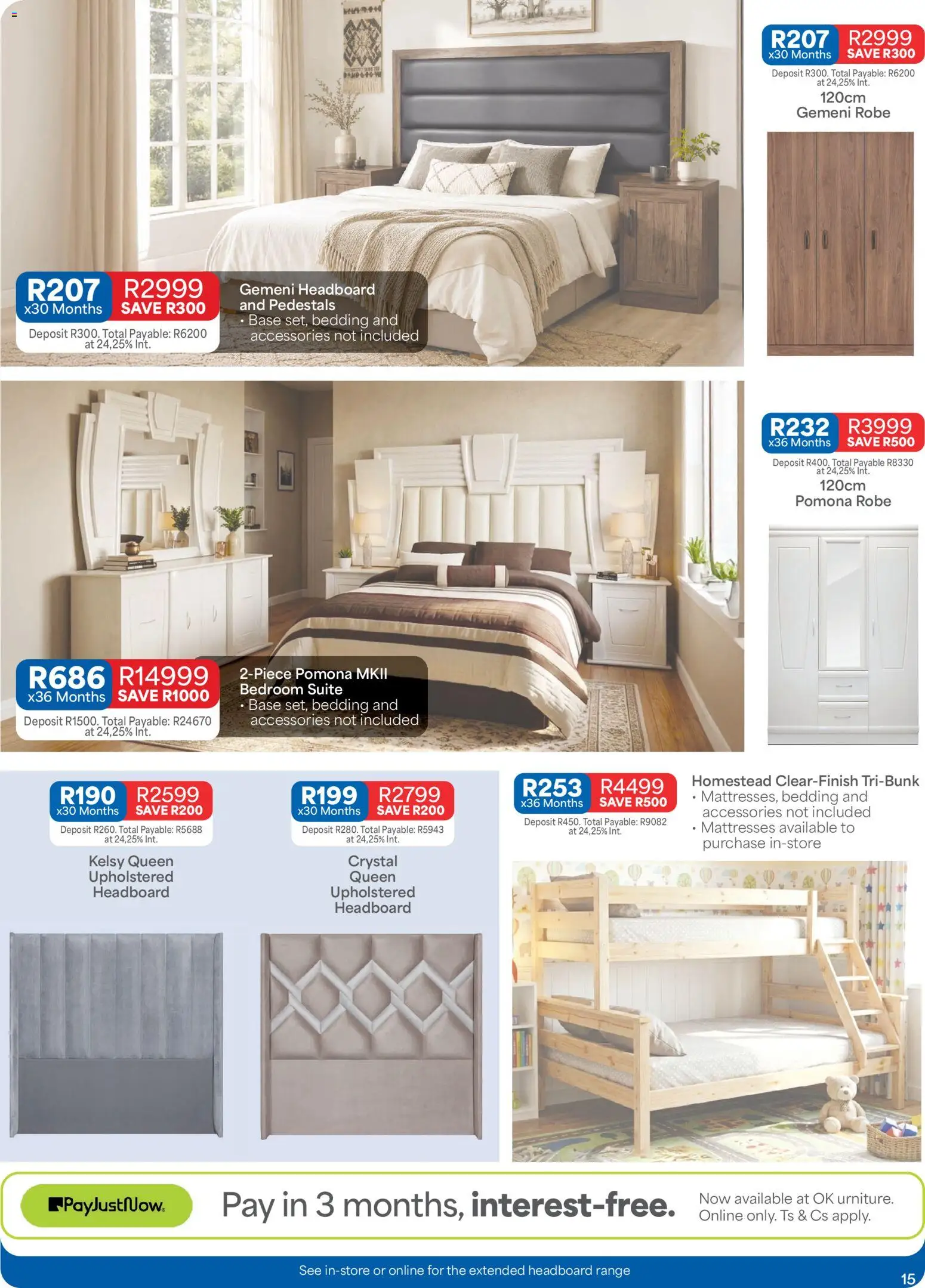 New OK Furniture catalogue – valid from 12/10/2026 | Page: 15 | Products: Headboard