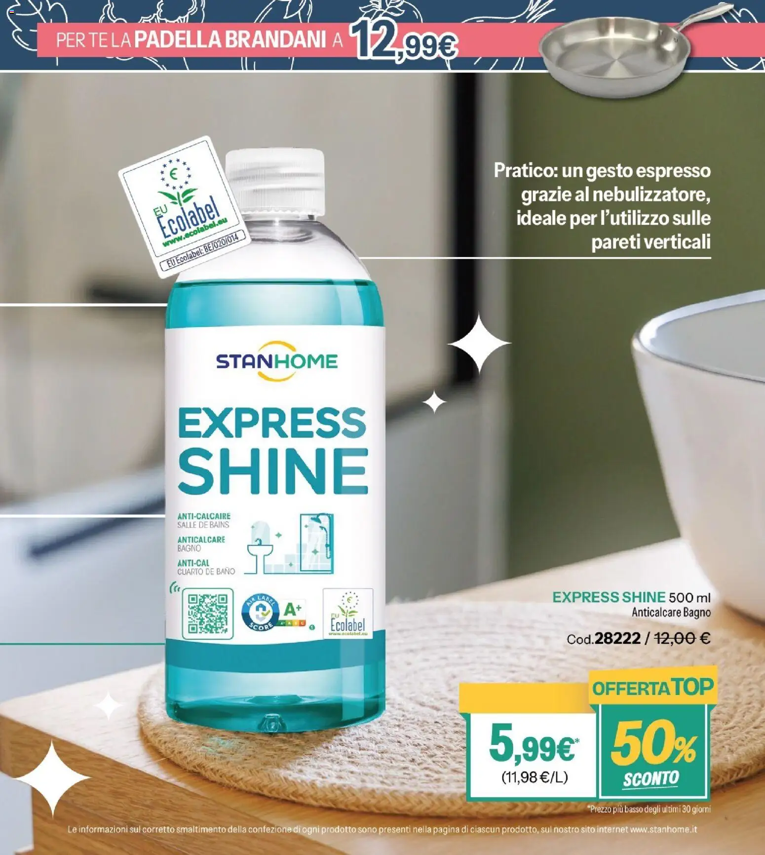 Volantino Stanhome del 20/10/2026 | Pagina: 9 | Prodotti: Nebulizzatore, Bagno, Doccia