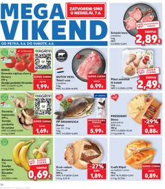 DUTCH VEAL Teleći vrat s kostima, Veal neck with bones, 1 kg. - Pregled kataloga iz trgovine Kaufland, vrijedi od 03.06.2026 | Stranica: 30 | Proizvodi: Svinjski kare, Teletina, Sir, Rajčica