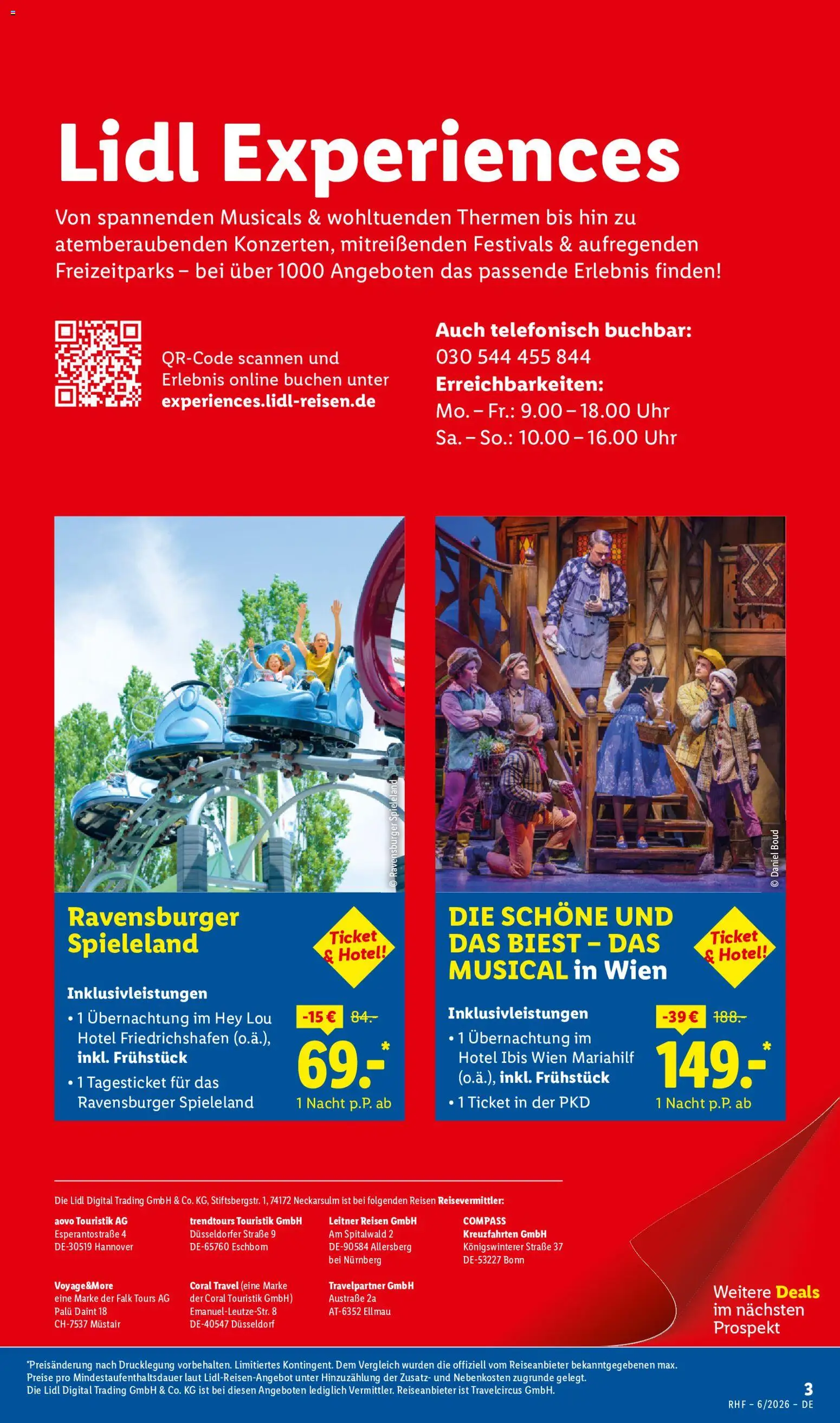 Lidl Reisen Prospekt – gültig ab 30.05.2026 | Seite: 3 | Produkte: Coral, Uhr