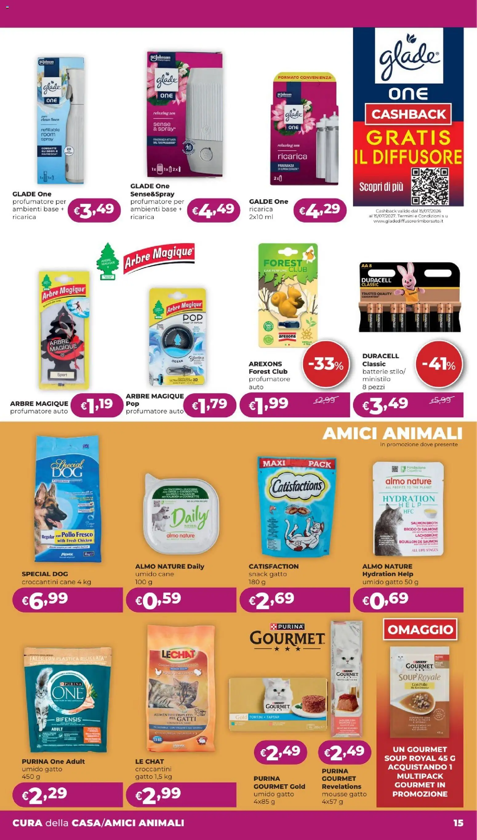 Volantino La Saponeria del 24/09/2026 | Pagina: 15 | Prodotti: Pollo, Brodo, Tacchino, Batterie