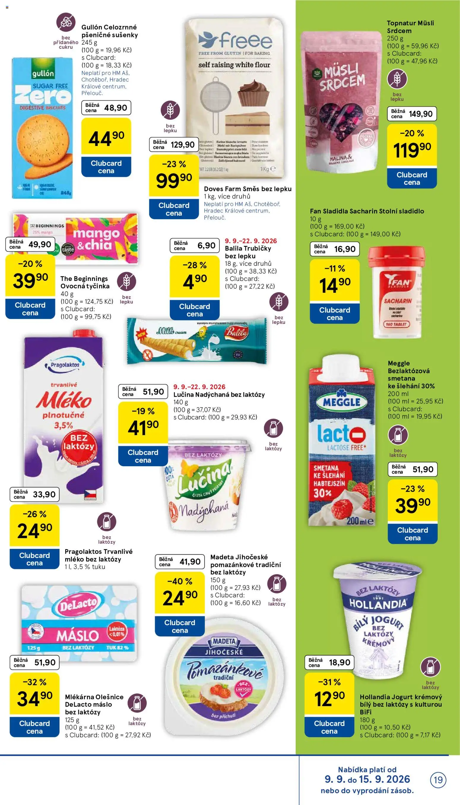 Tesco leták - Hypermarket od 09.09.2026 | Strana: 19