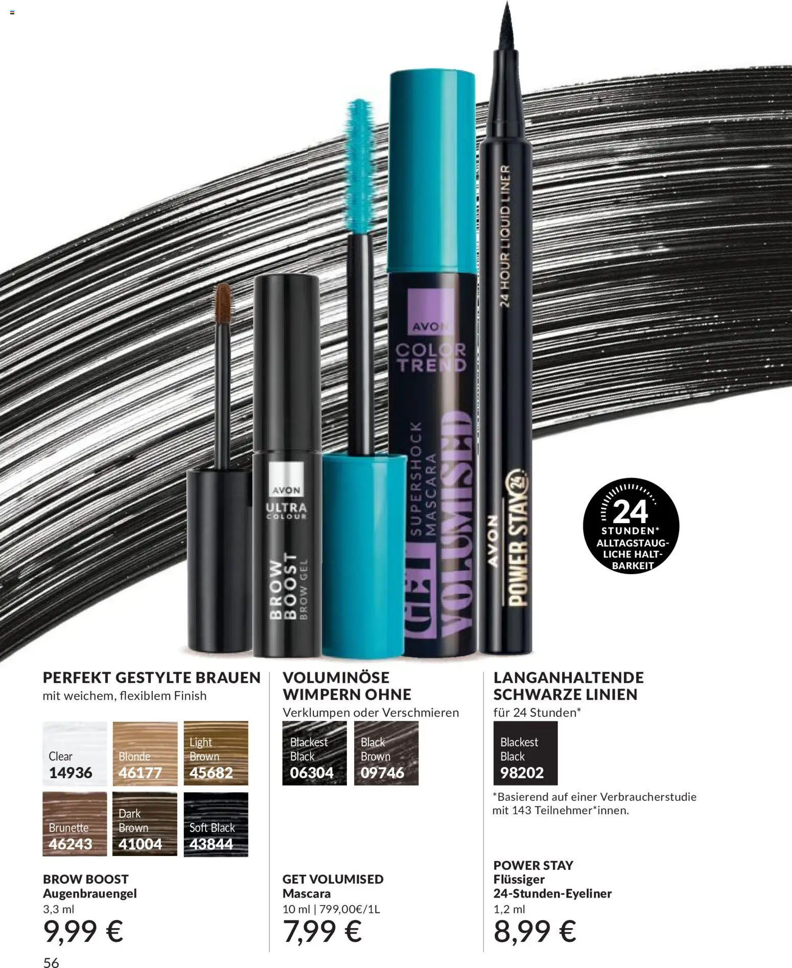 AVON Katalog Juni 2026 – gültig ab 01.06.2026 | Seite: 56 | Produkte: Finish, Mascara