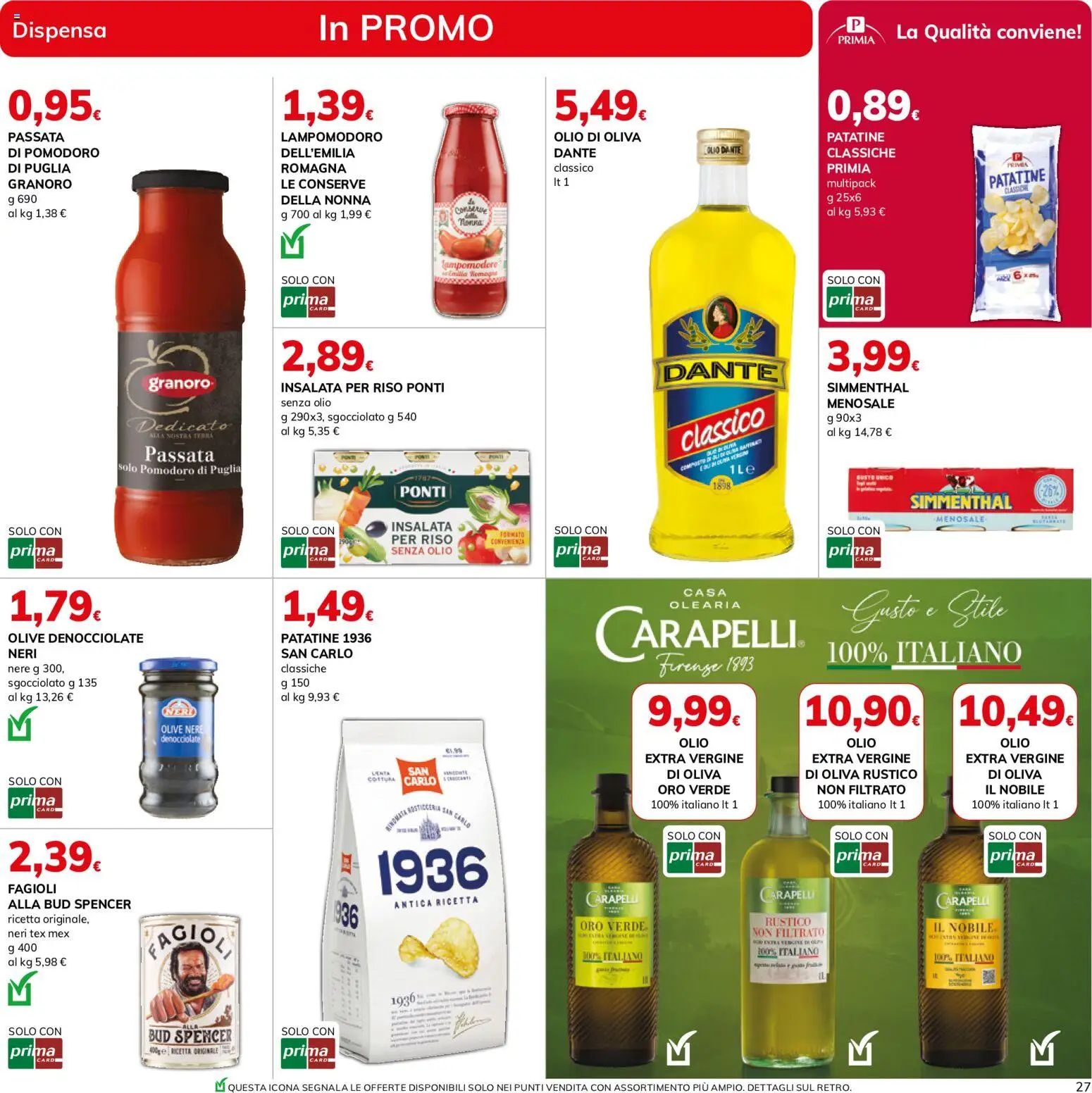 Volantino Basko del 19.05.2026 | Pagina: 27 | Prodotti: Riso, Patatine, Pomodoro, Olio di Oliva