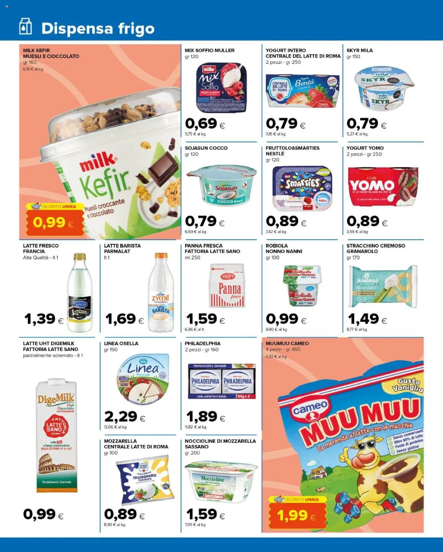 Volantino Tigre del 16/09/2026 | Pagina: 6 | Prodotti: Muesli, Kefir, Panna, Cocco