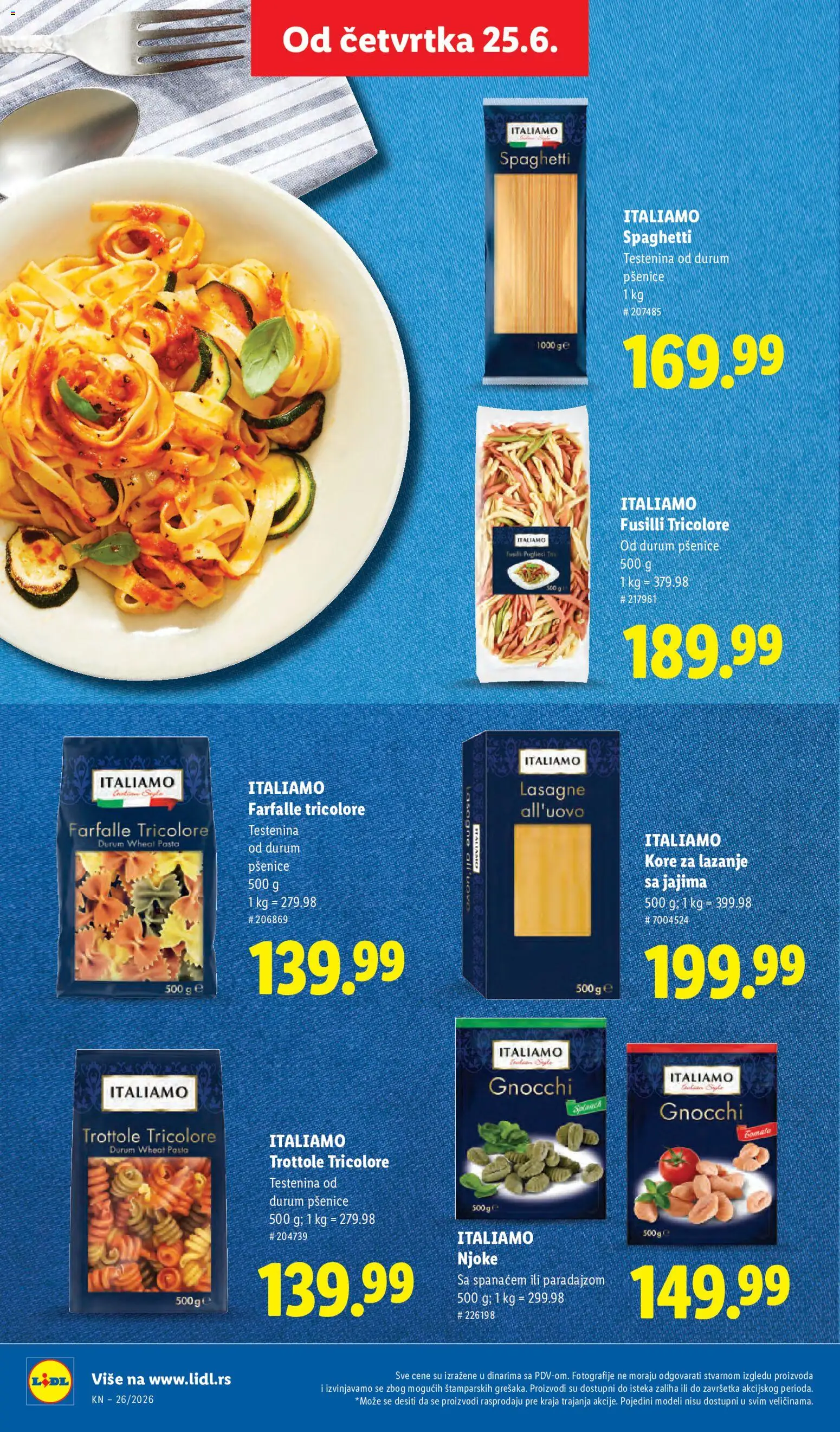 Lidl katalog - važi od 25.06.2026 | Strana: 62