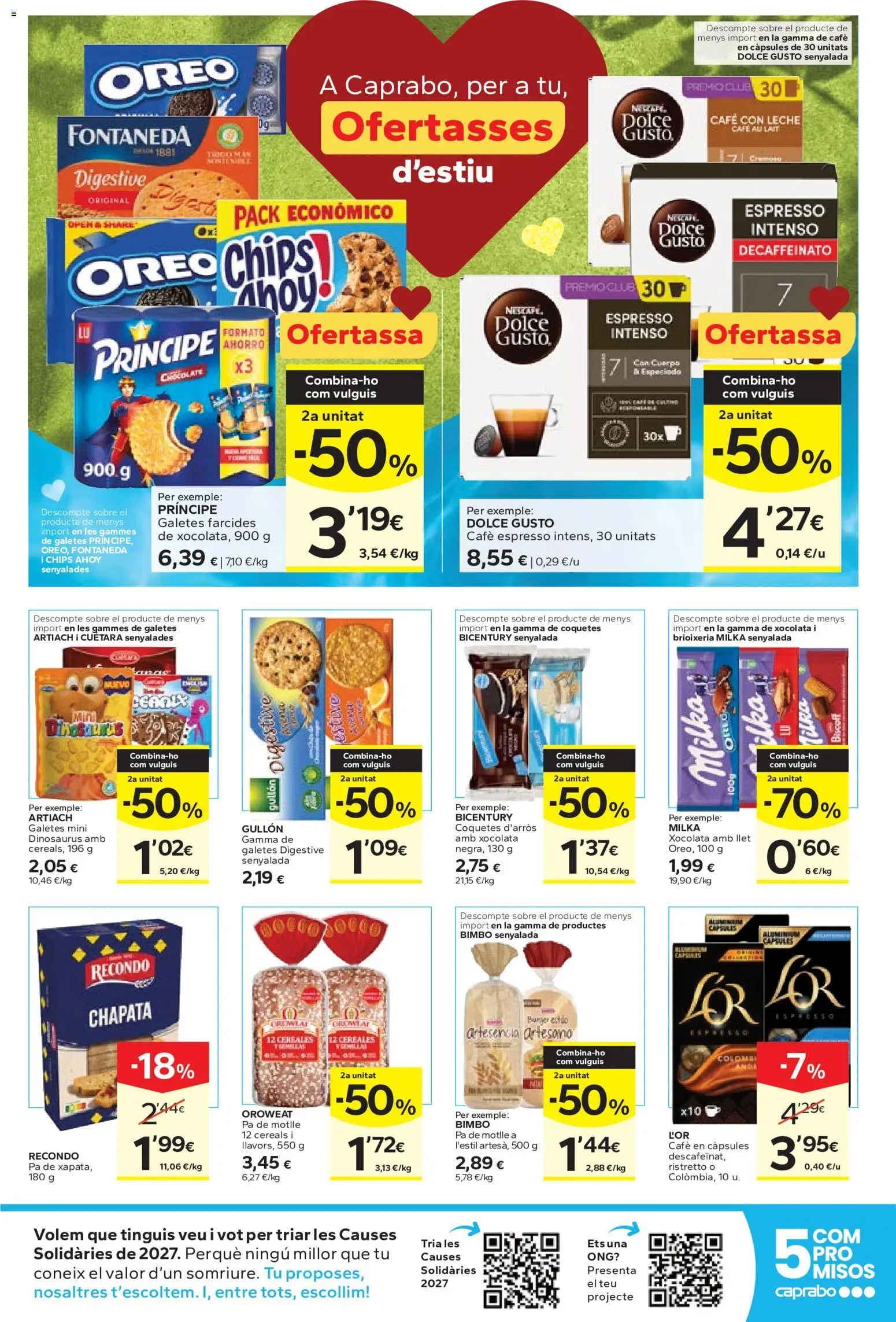 Caprabo folleto │ válido desde el 28.05.2026 | Página: 13 | Productos: Leche, Café, Chocolate, Cereales