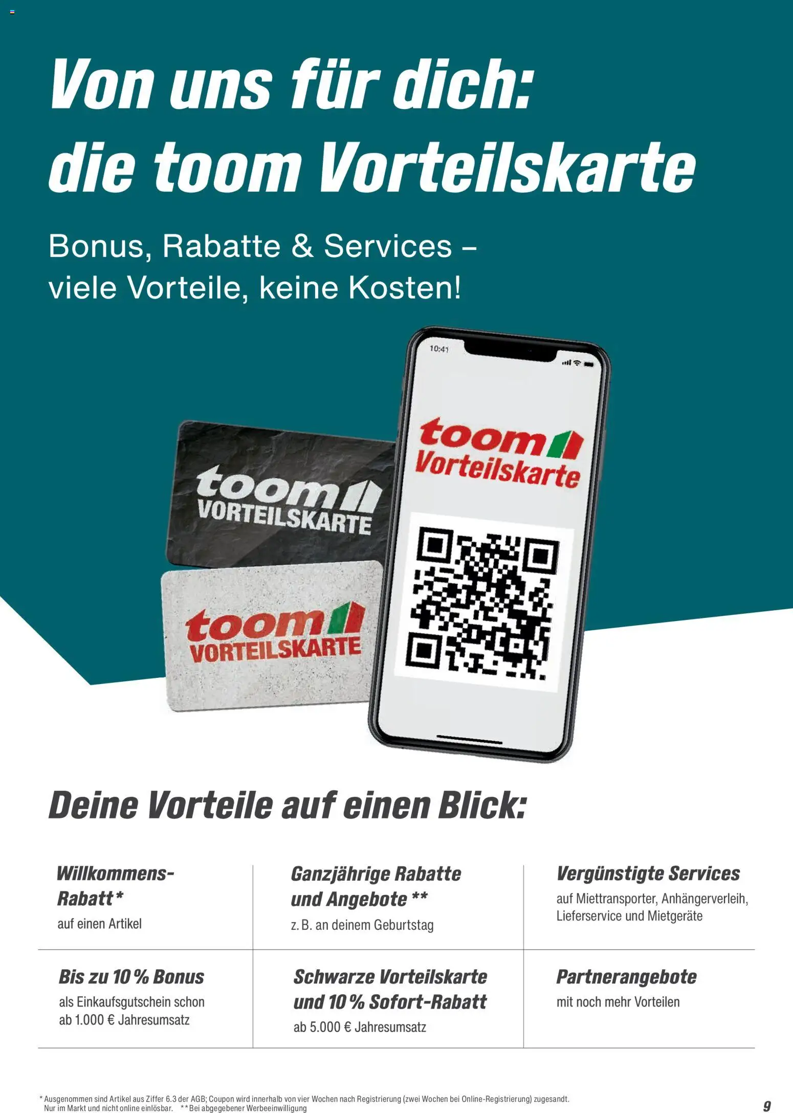 Toom Baumarkt Leuchten & Tapeten 2026 – gültig ab 01.01.2026 | Seite: 9