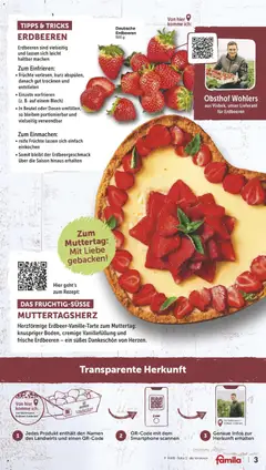 Famila Nordwest Handzettel ab 04.05.2026 gültig | Seite: 3 | Produkte: Erdbeeren, Smartphone