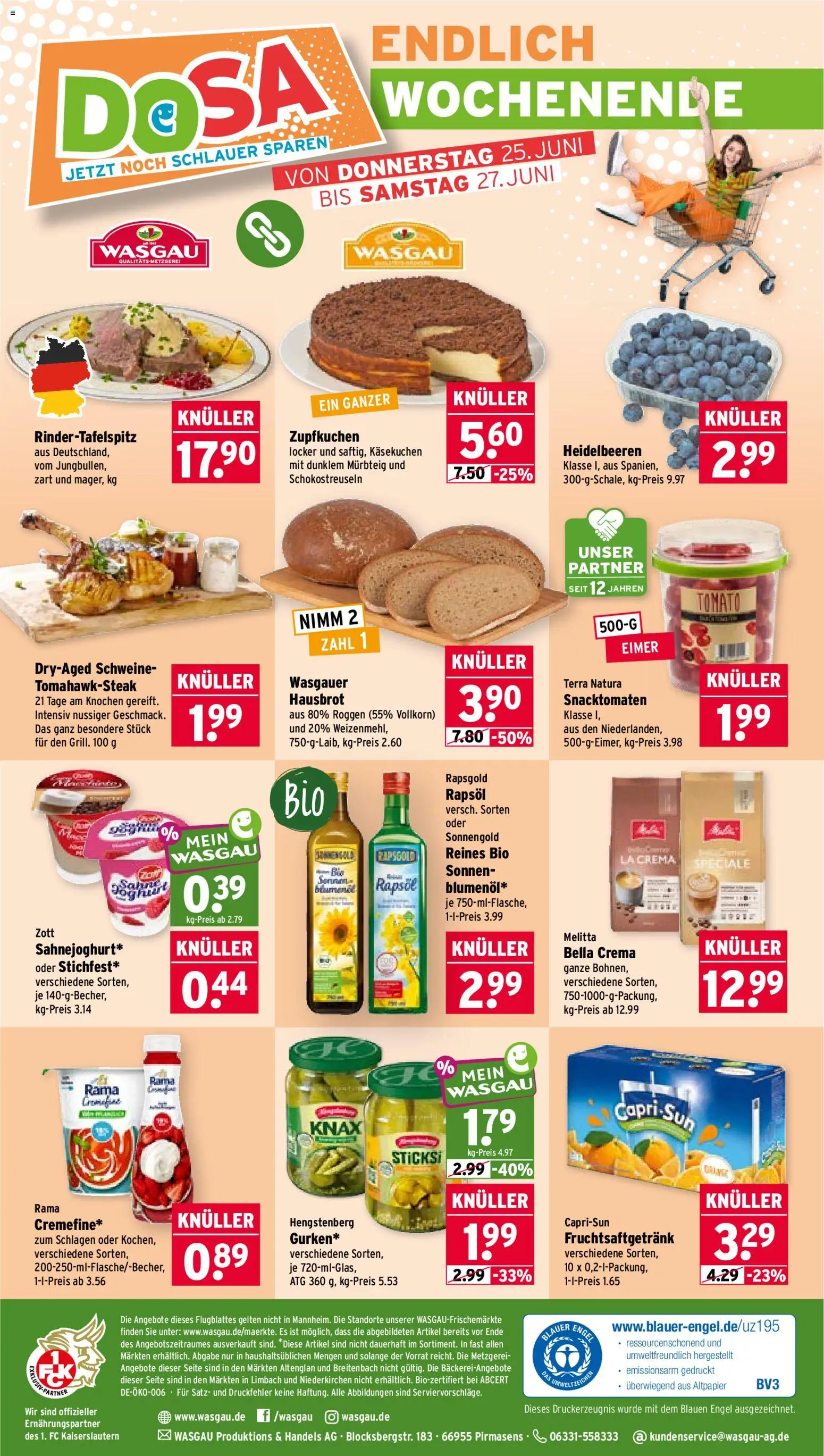 Wasgau Prospekt – gültig ab 22.06.2026 | Seite: 30