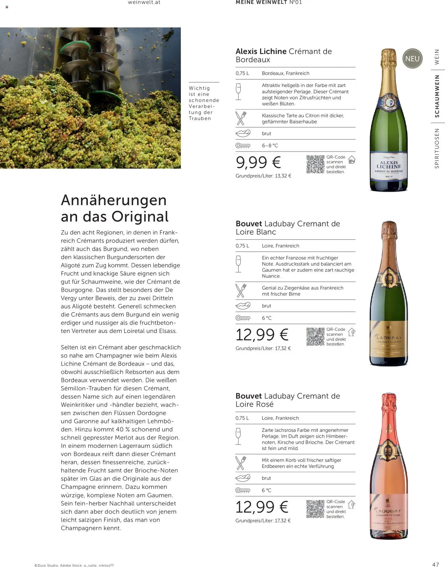 Interspar Meine Weinwelt Frühling 2026 gültig ab 05.03.2026 | Seite: 47 | Produkte: Erdbeeren, Korb, Duft, Wein