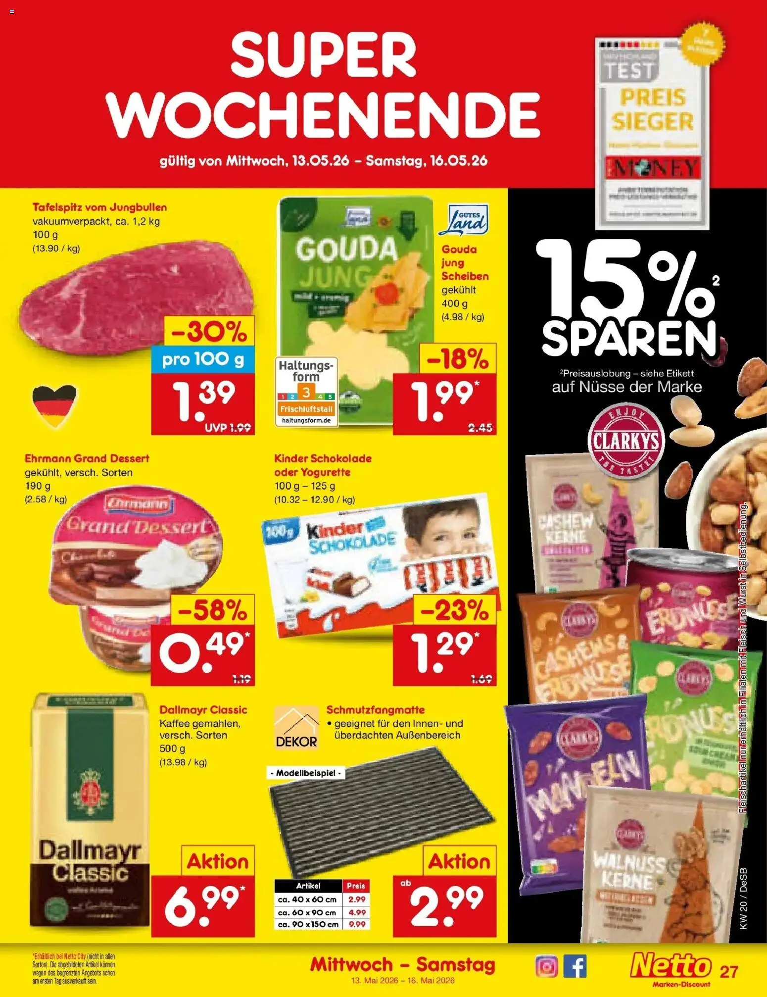 Netto Marken-Discount Prospekt Waiblingen-Bittenfeld	 (ab 10.05.2026) » Angebote | Seite: 38