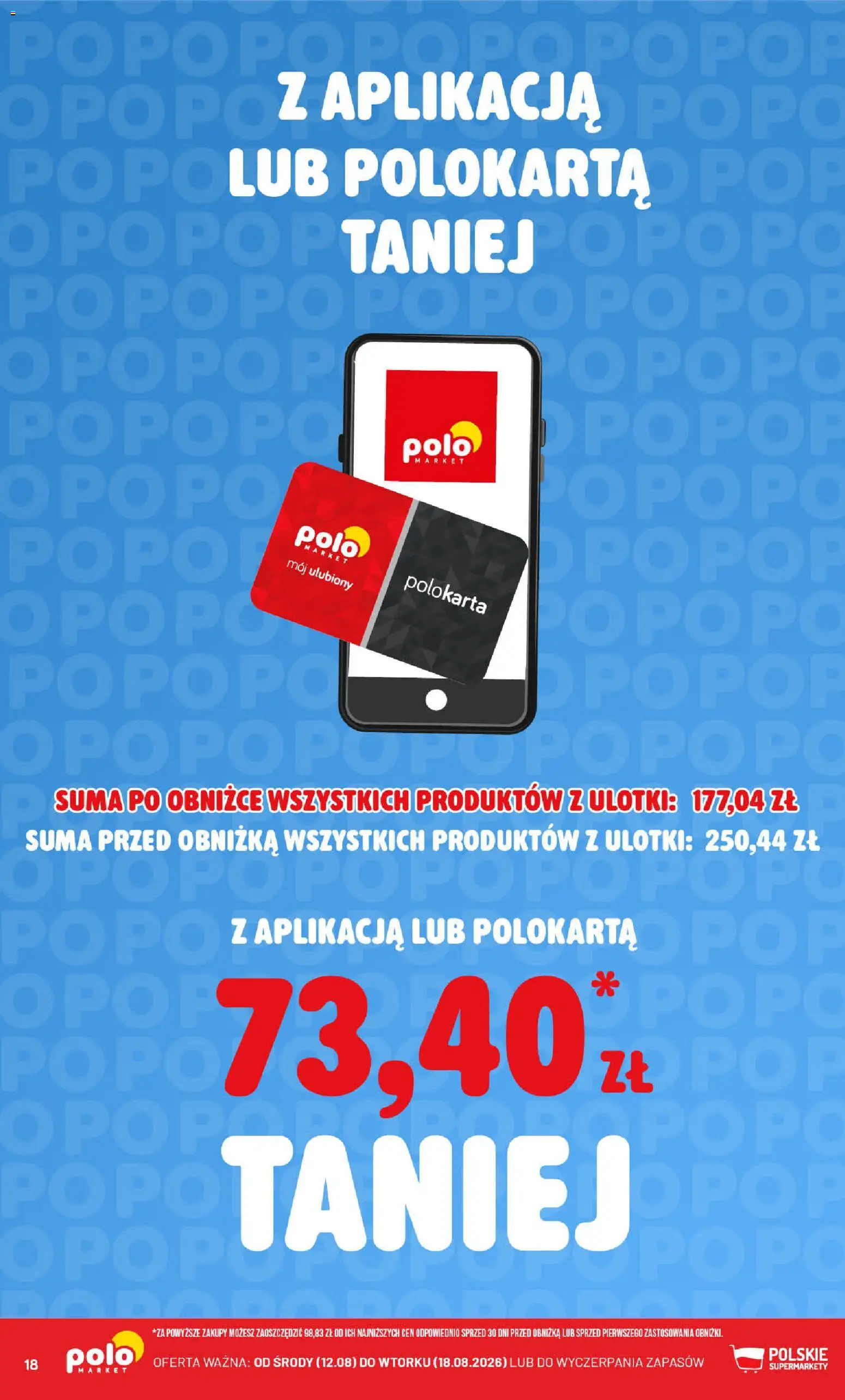 POLOmarket gazetka - Kupuj taniej od 12.08.2026 | Strona: 18