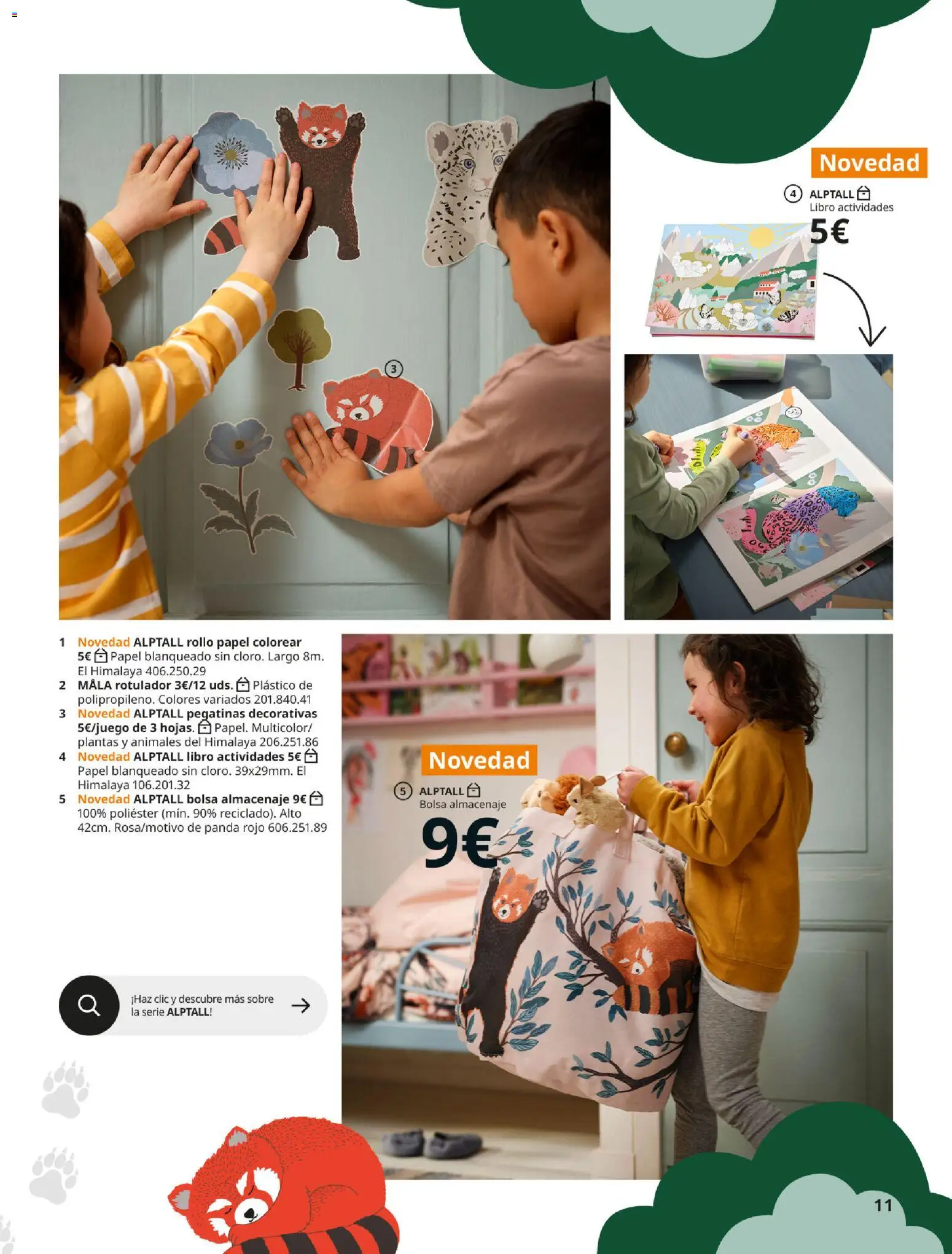 IKEA - Colección Alptall │ válido desde el 06/10/2026 | Página: 11 | Productos: Bolsa, Almacenaje