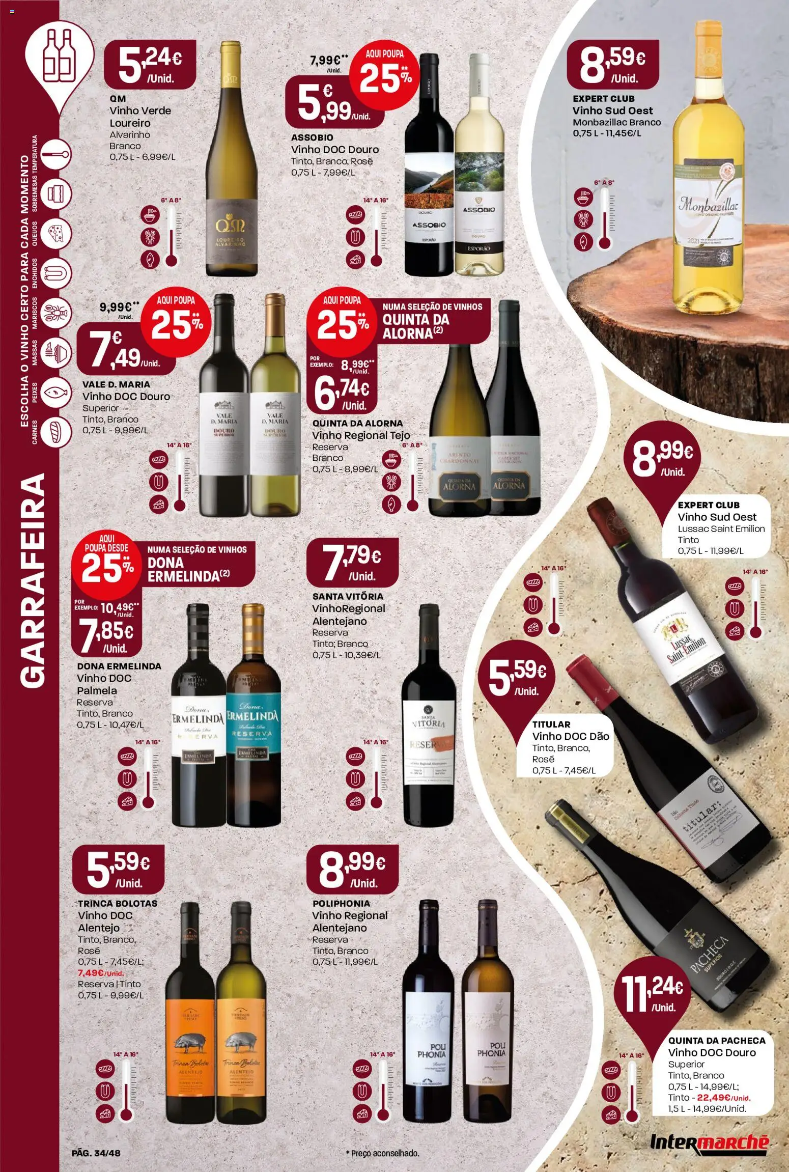 Intermarché folheto │ válido de 11.06.2026 | Página: 34 | Produtos: Vinho