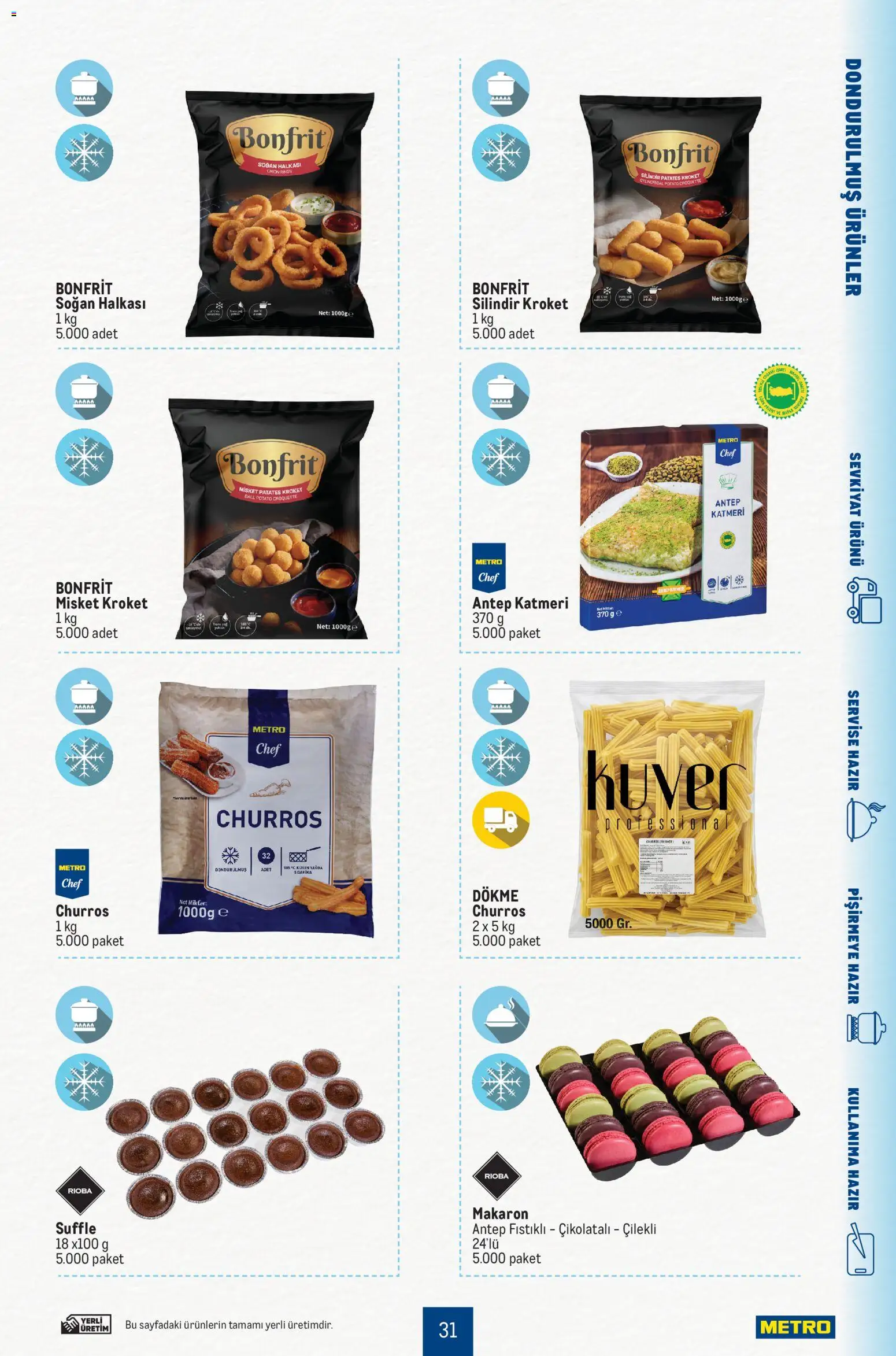 Metro - Smart Chef - 30 Eylül 2026 tarihinden itibaren geçerlidir | Sayfa: 31 | Ürünler: Patates, Soğan
