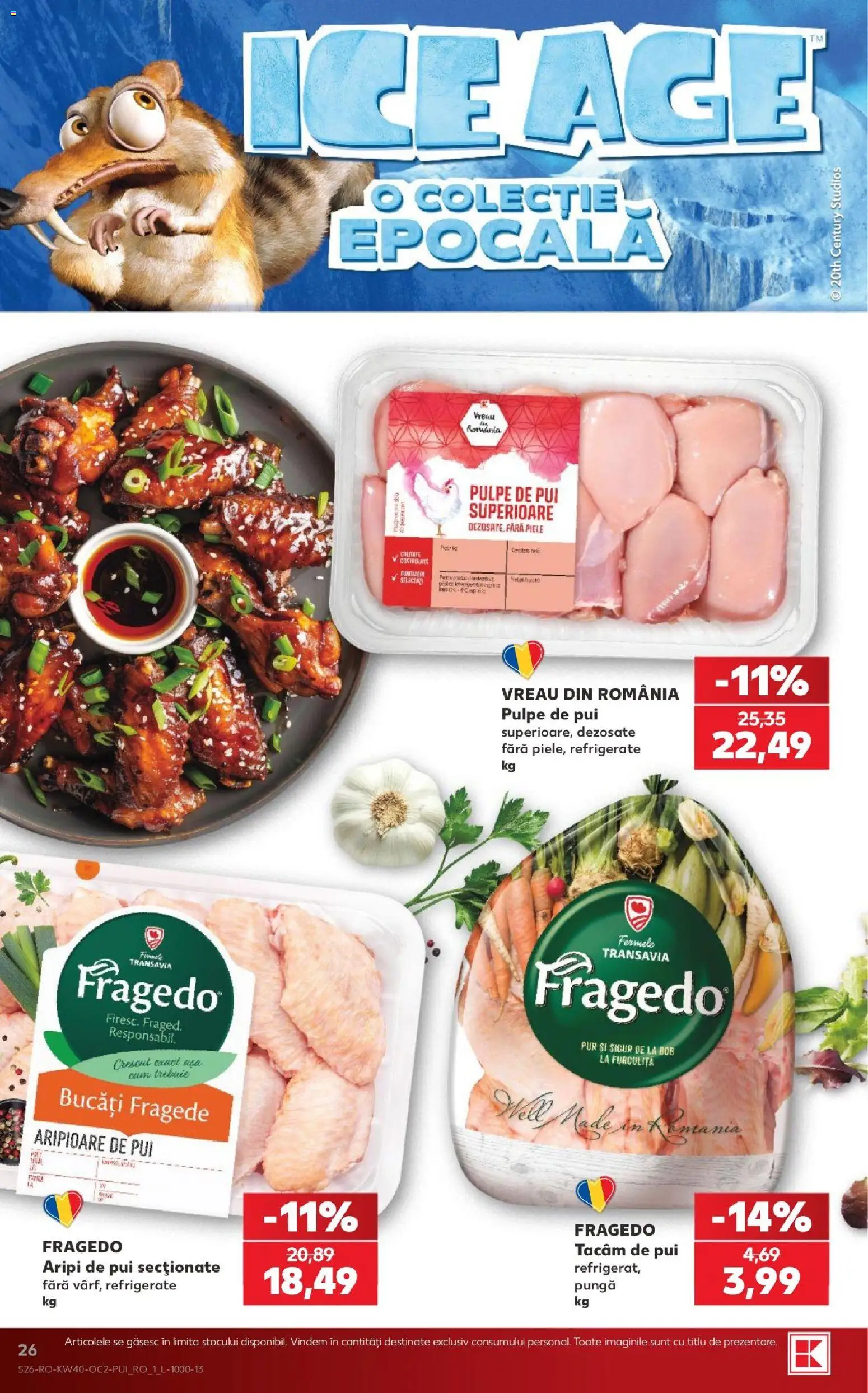 Kaufland RO akciós ujság - amely érvényes a következő dátumtól: 2026.09.30. | Oldal: 26 | Termékek: Pur