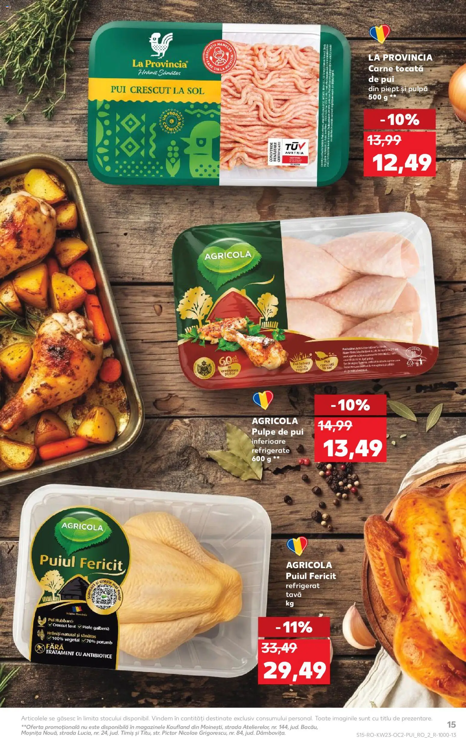 Kaufland RO akciós ujság - amely érvényes a következő dátumtól: 03.06.2026 | Oldal: 15