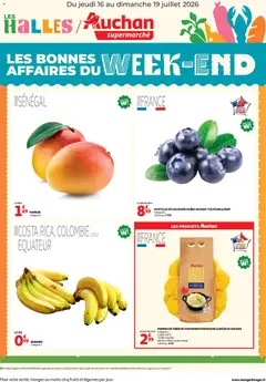 Auchan Les bons plans du week-end dans votre super ! - Voorbeeld van een folder van Auchan, geldig van 16/07/2026