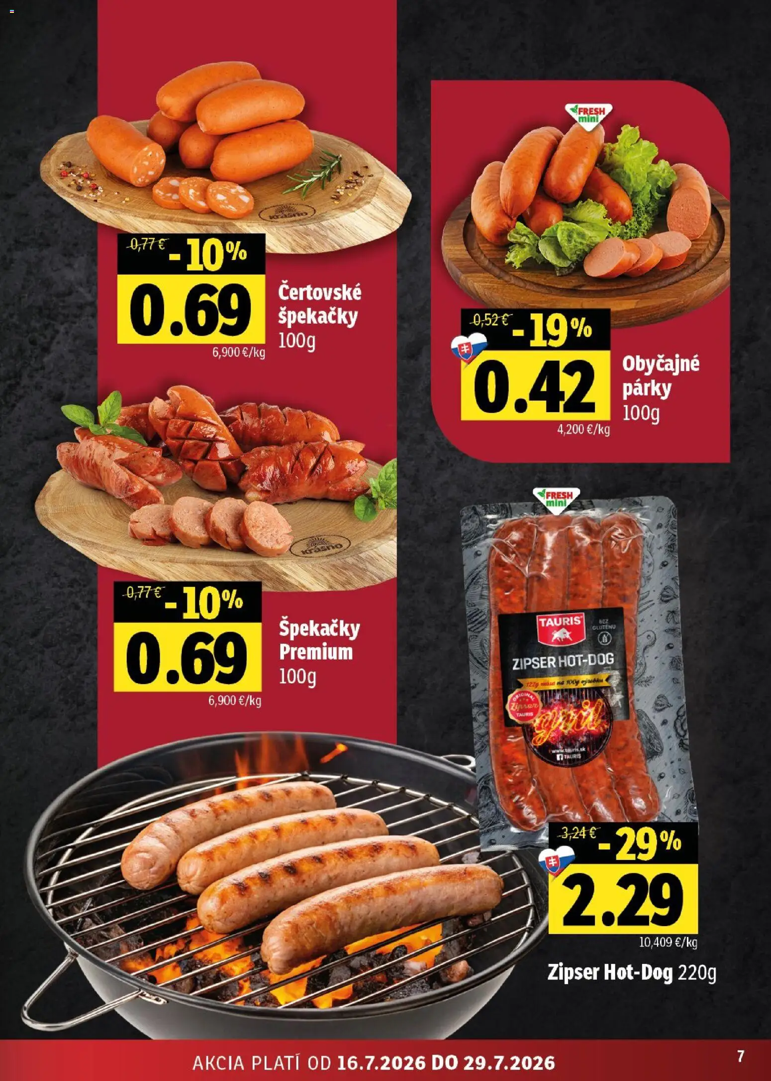 Nové Fresh akcie – leták je platný od 16.07.2026 | Strana: 7