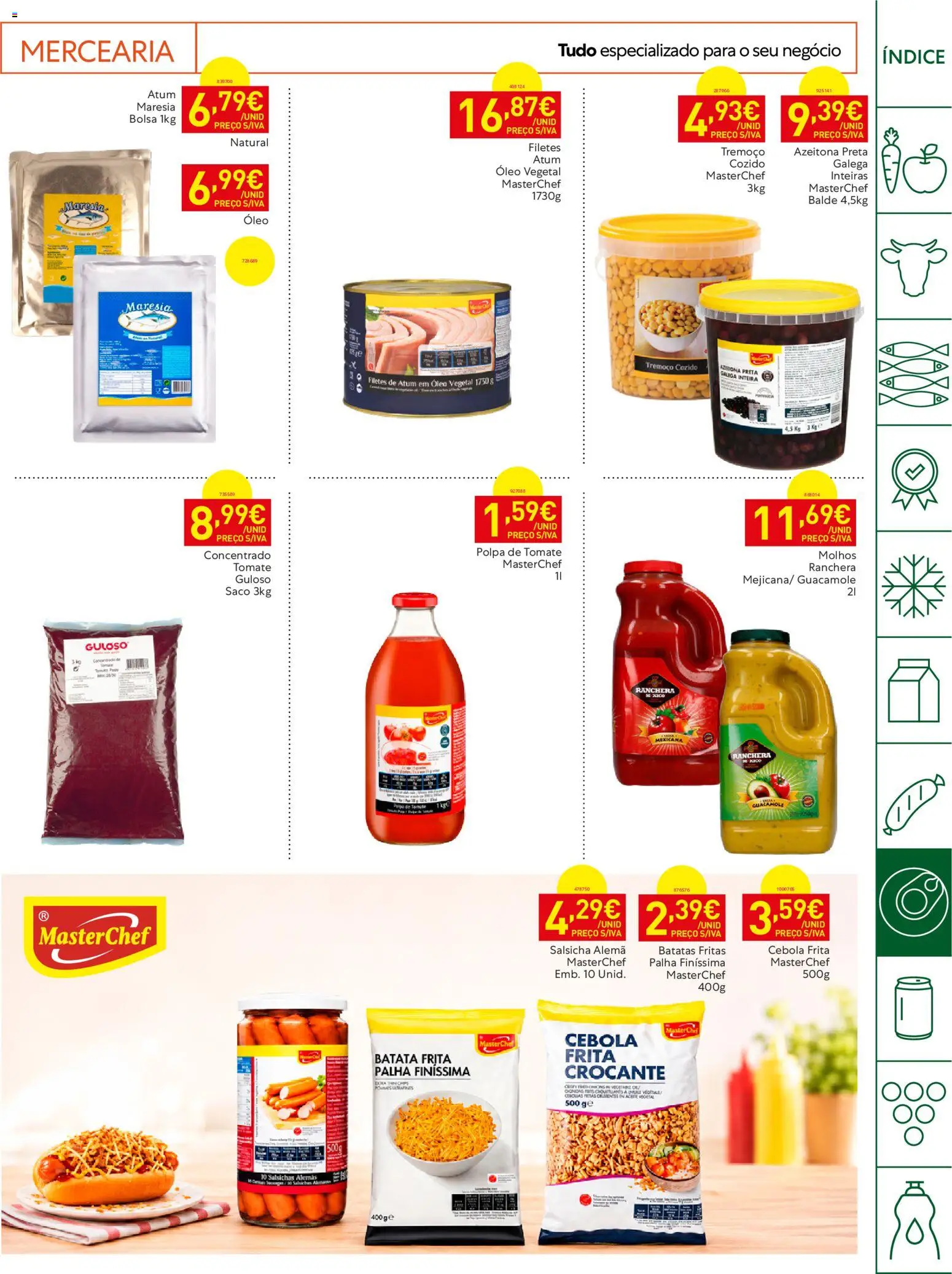 Recheio Horeca Madeira │ válido de 25/08/2026 | Página: 19 | Produtos: Bolsa, Guacamole, Salsicha, Tomate