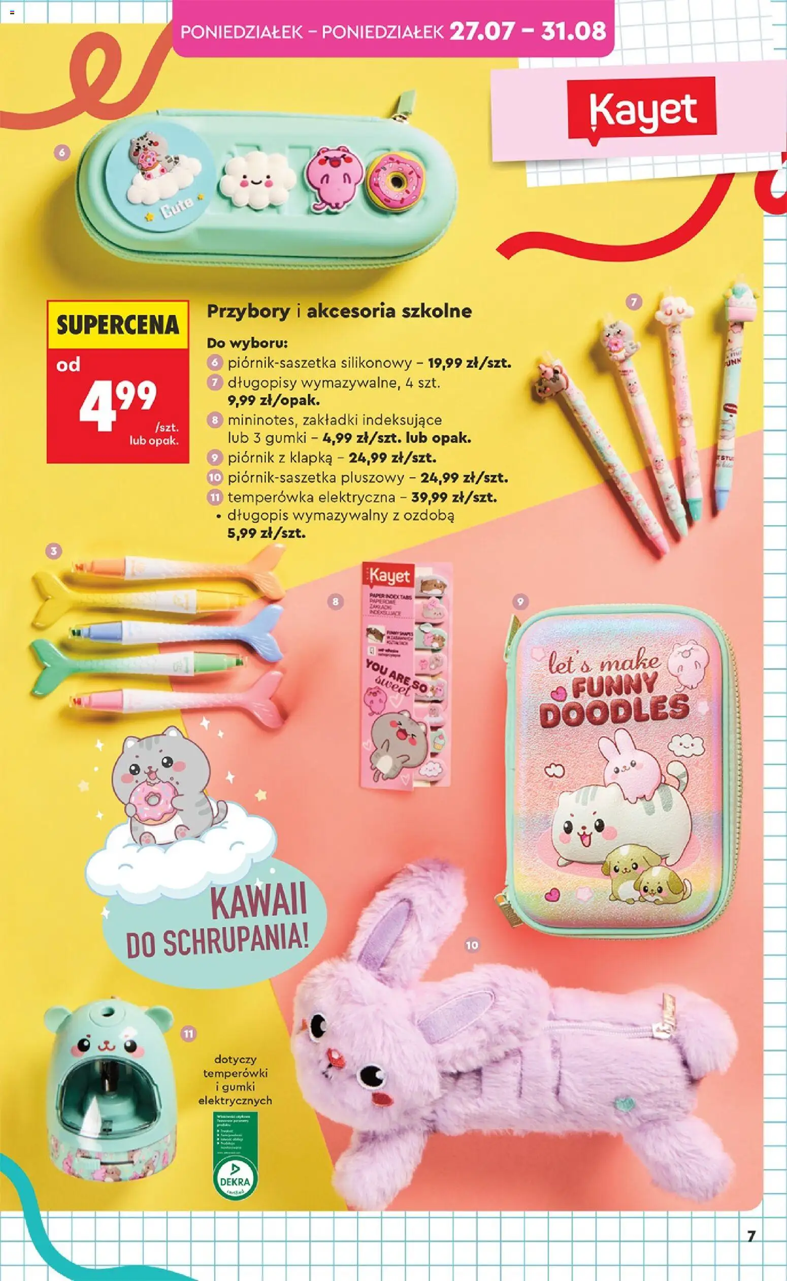 Biedronka Polsko leták - Hity i inspiracje od 27.07.2026 | Strana: 11