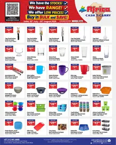 Africa Cash & Carry specials catalogue – valid from 30/07/2026 | Page: 54