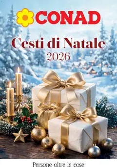 Anteprima del volantino Conad volantino Natale Lombardia valido a partire dal 26/10/2026