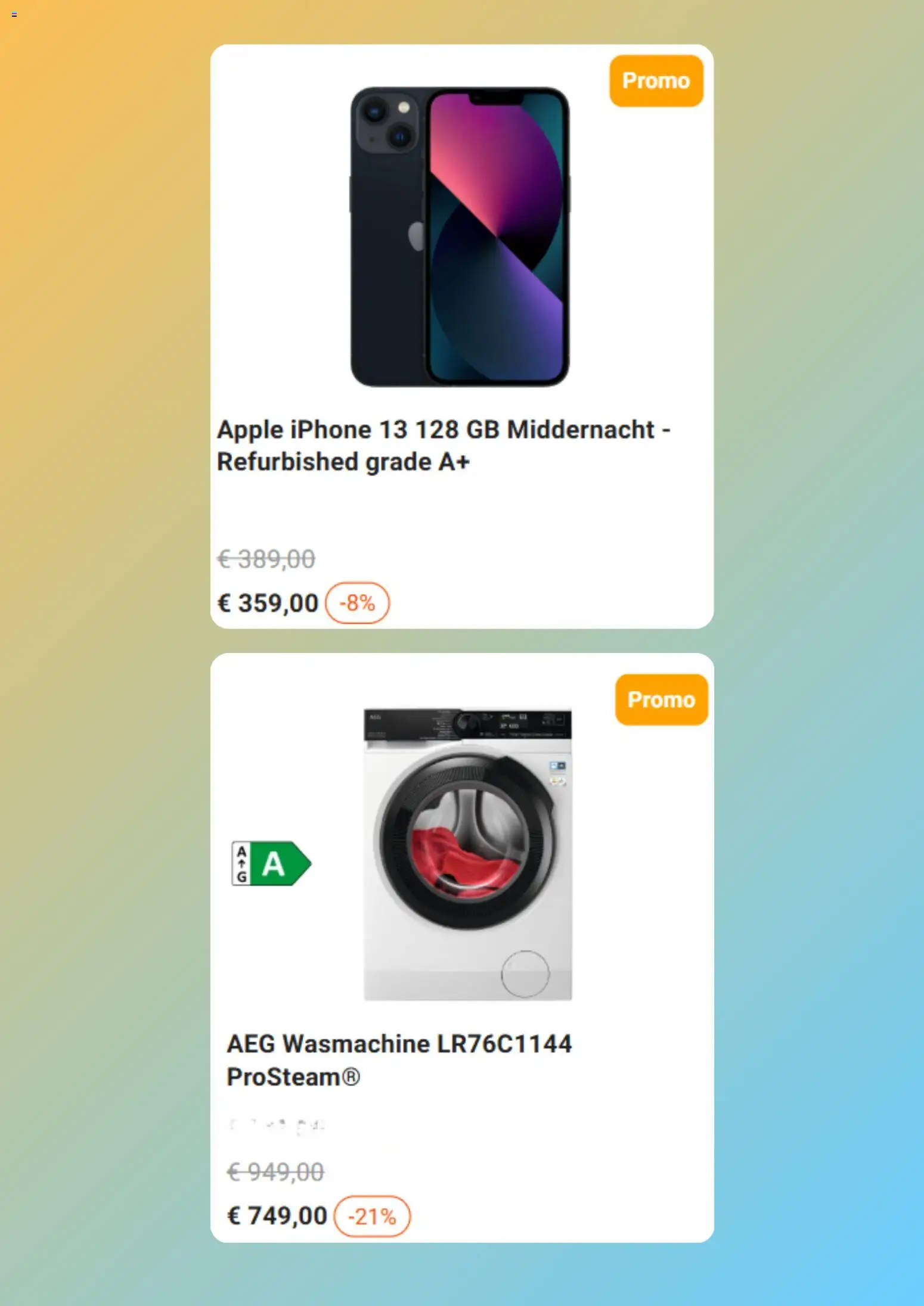 {H1} | Pagina: 3 | Producten: Wasmachine, Iphone